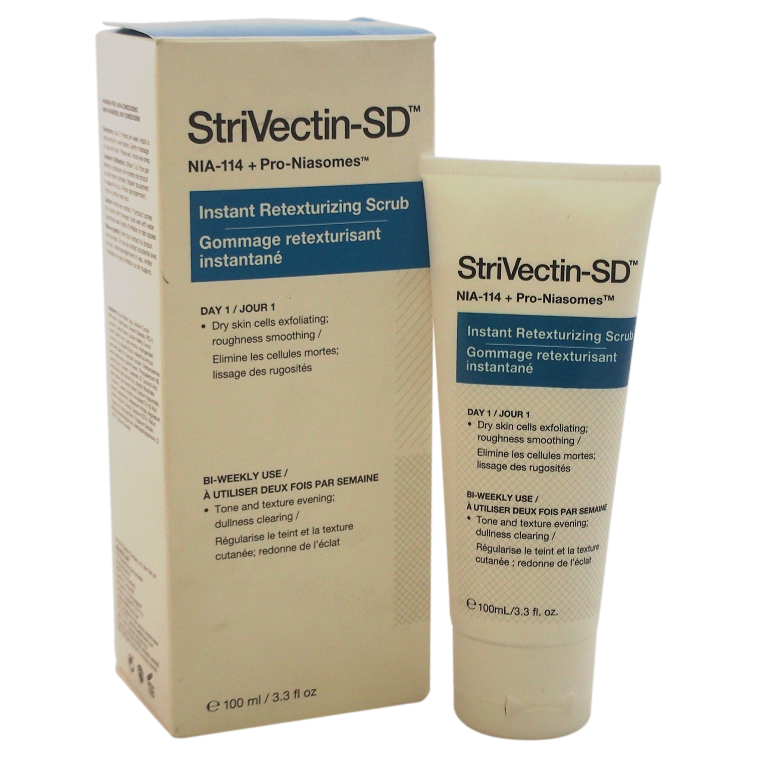 Instant Retexturizing Scrub by Strivectin for Unisex - 3.3 oz Scrub