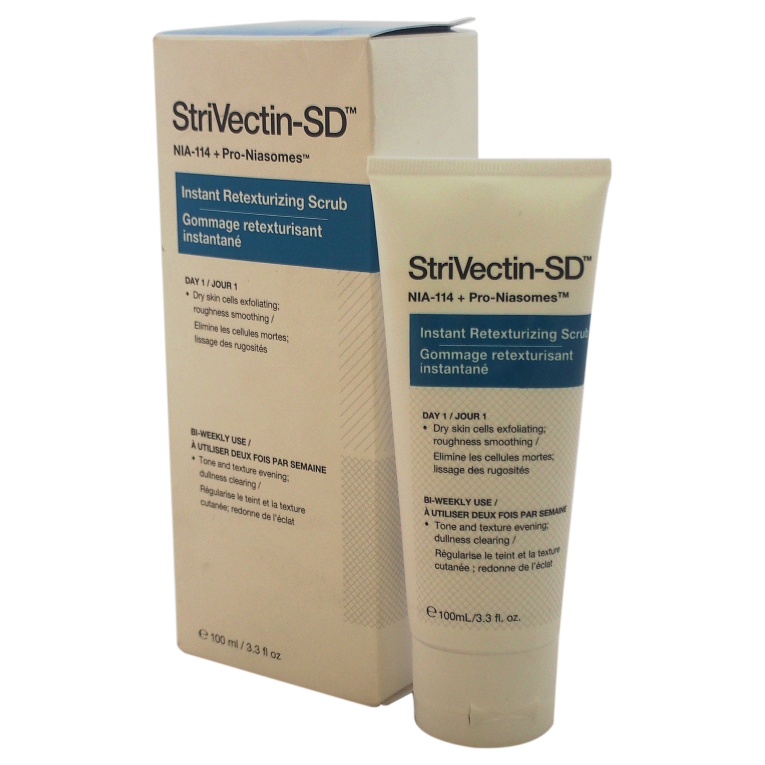 Instant Retexturizing Scrub by Strivectin for Unisex - 3.3 oz Scrub