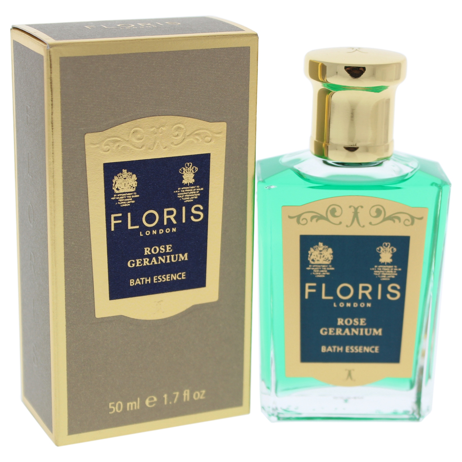 Rose Geranium by Floris London for Women - 1.7 oz Bath Essence