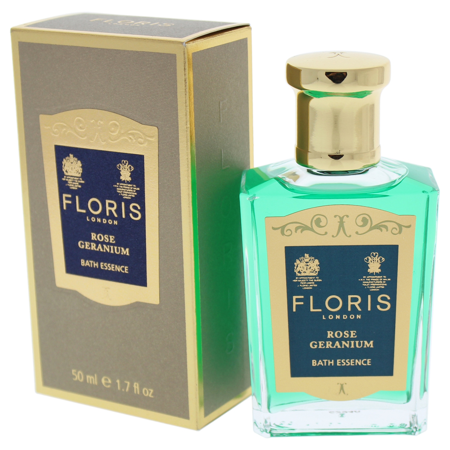 Rose Geranium by Floris London for Women - 1.7 oz Bath Essence