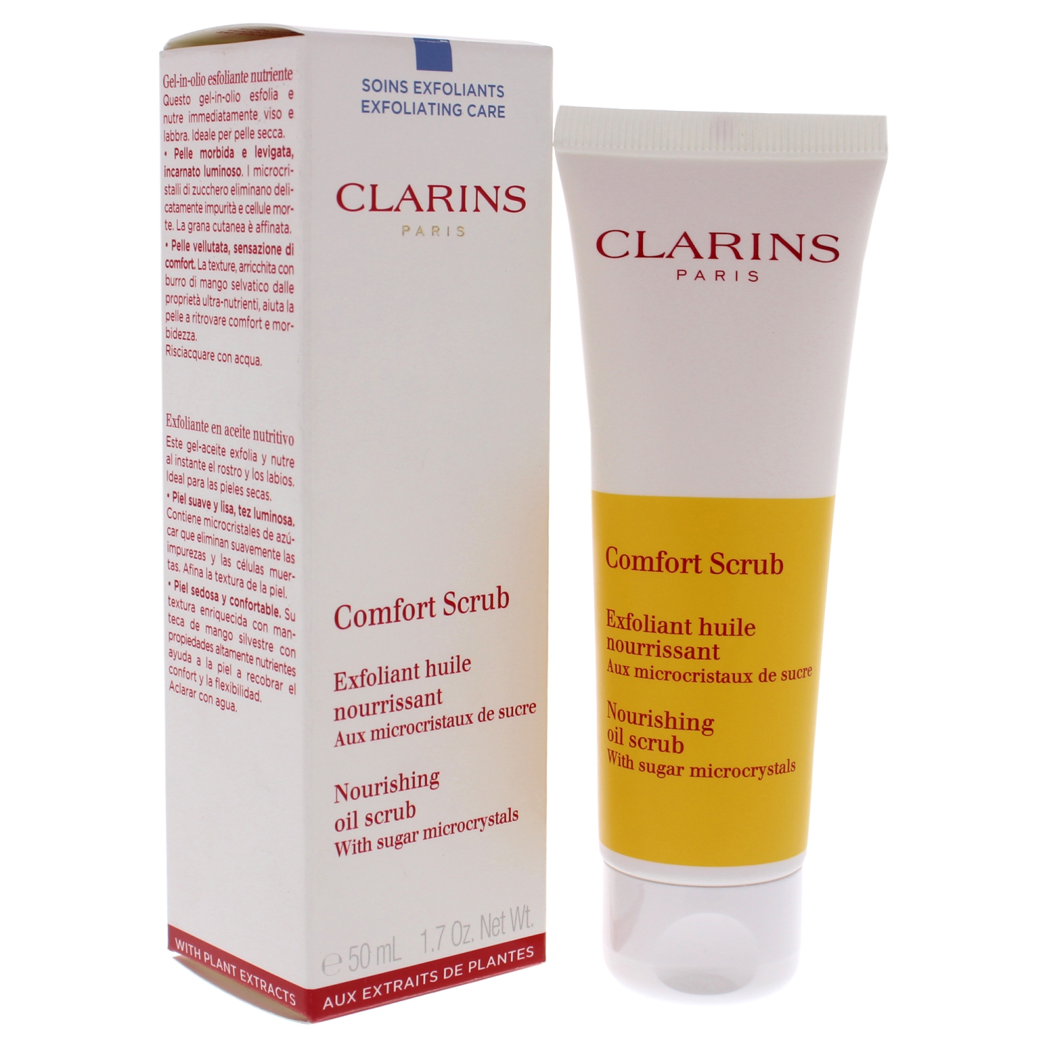 Comfort Scrub by Clarins for Women - 1.7 oz Scrub