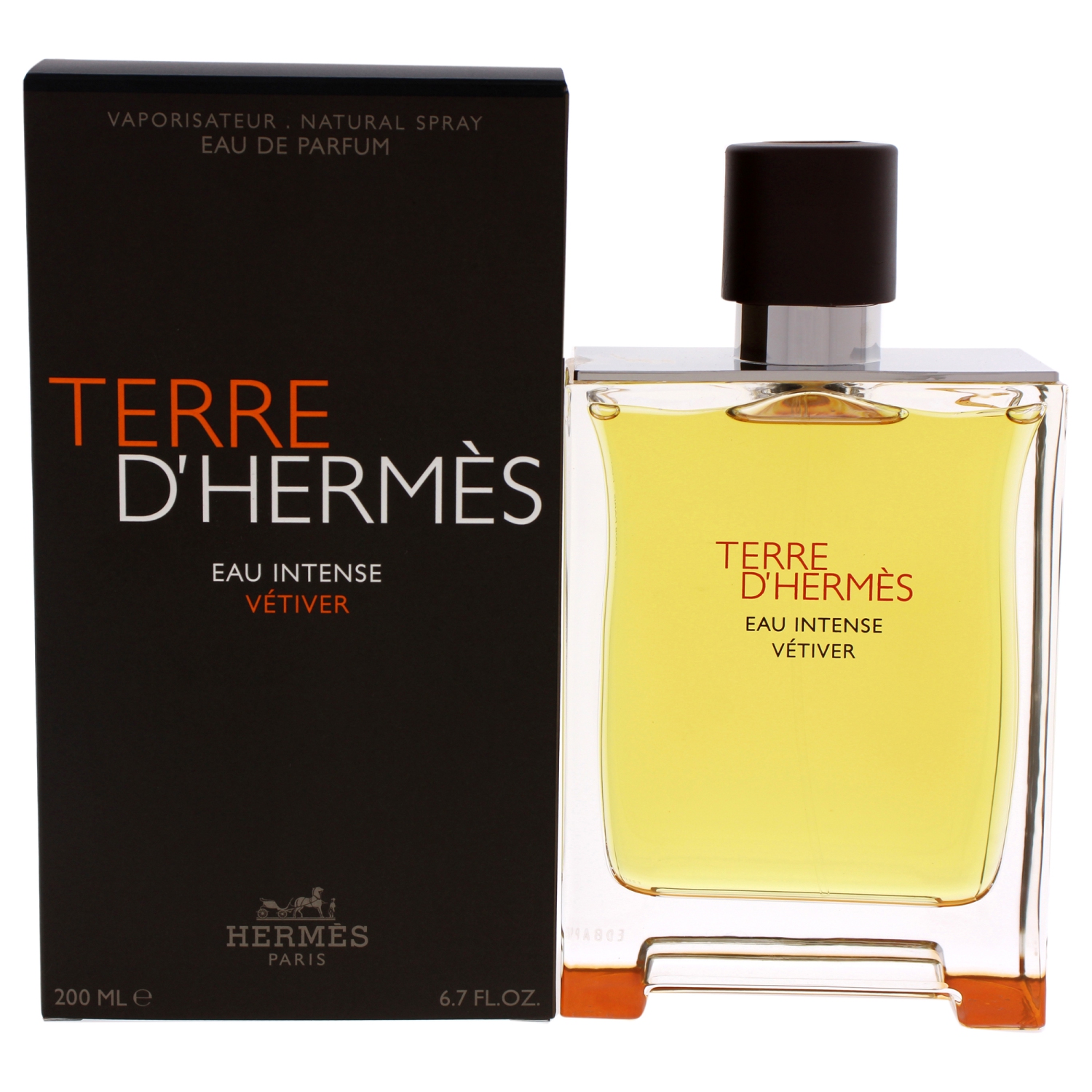 Terre DHermes Eau Intense Vetiver by Hermes for Men - 6.7 oz EDP Spray
