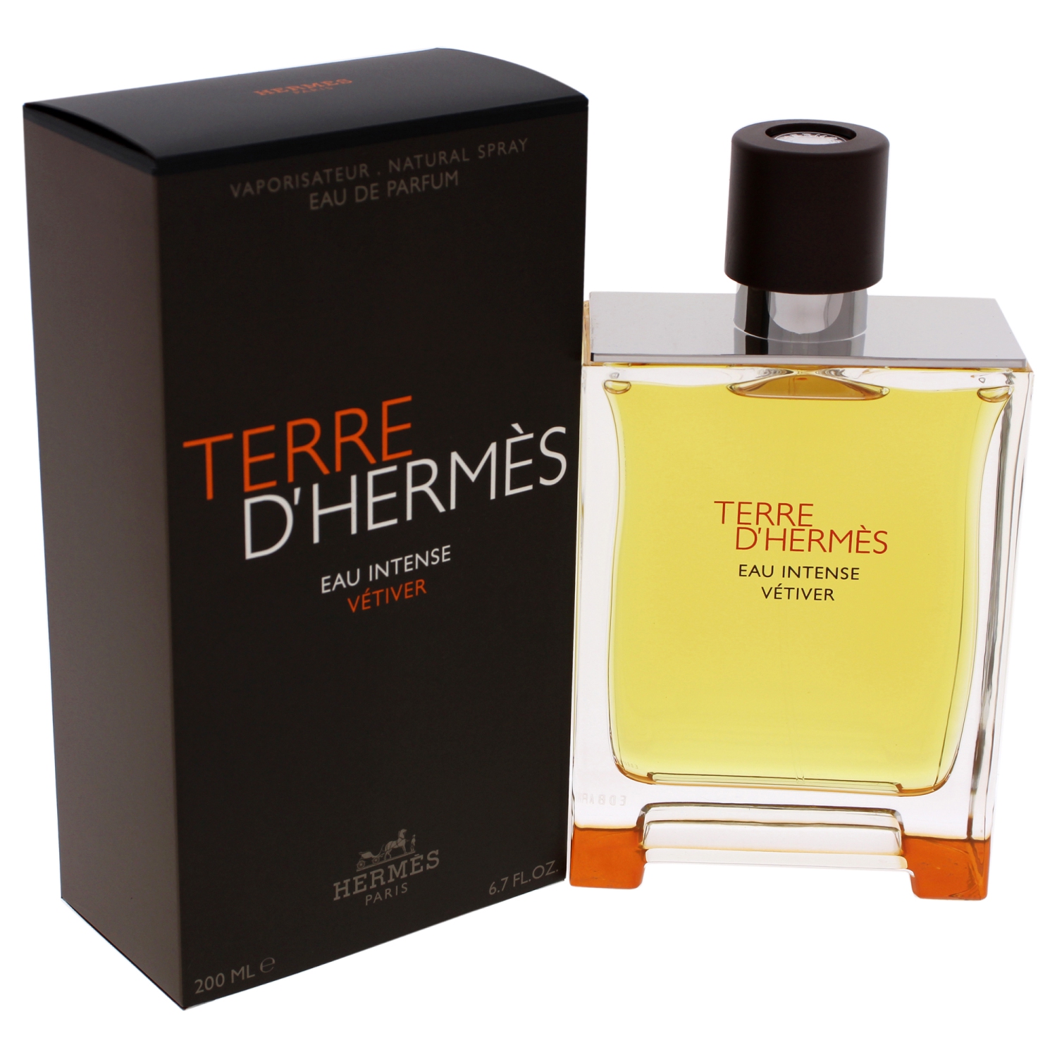 Terre DHermes Eau Intense Vetiver by Hermes for Men - 6.7 oz EDP Spray