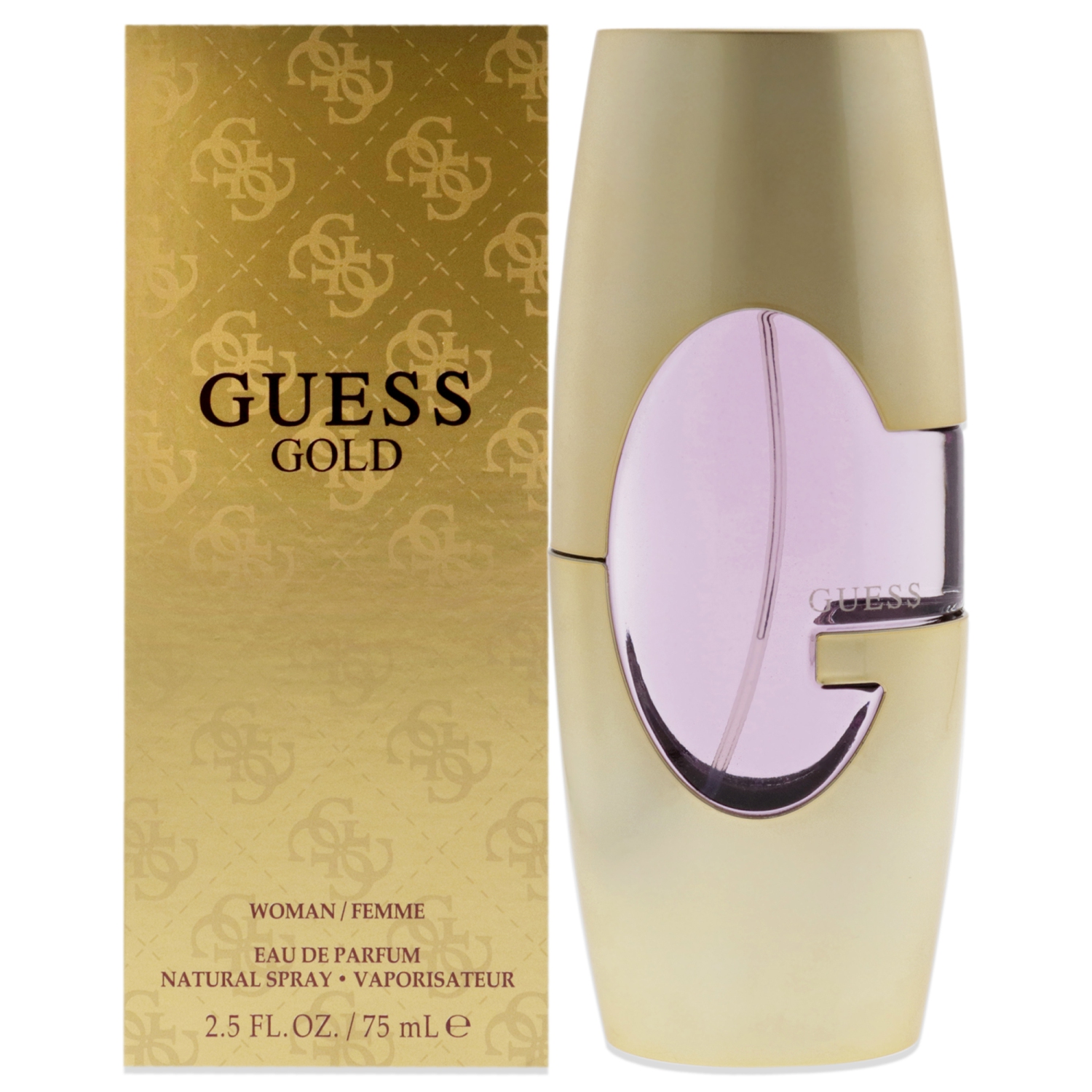 Devinez l'or par Guess pour femme - 2,5&nbsp;oz EDP Spray