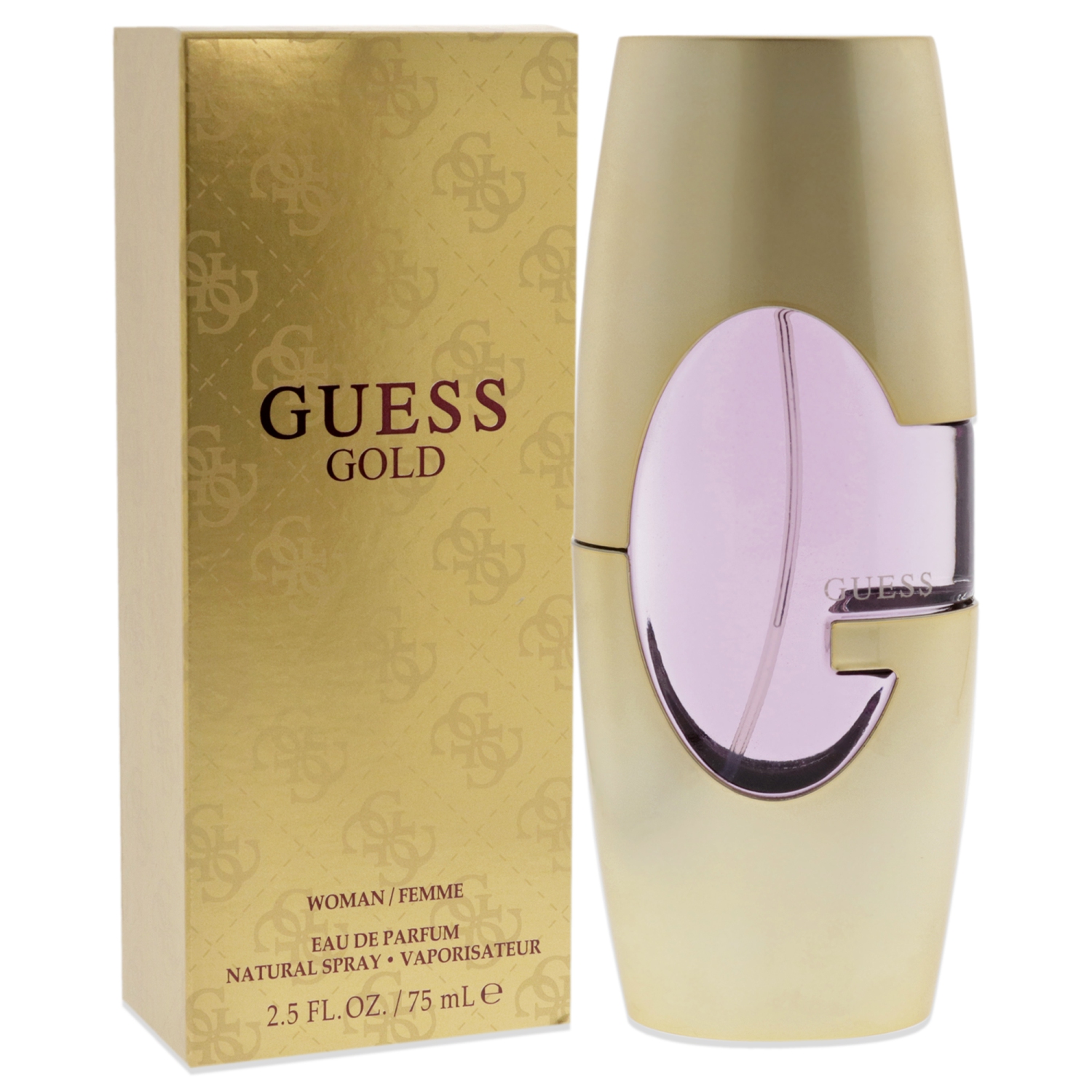 Devinez l'or par Guess pour femme - 2,5&nbsp;oz EDP Spray
