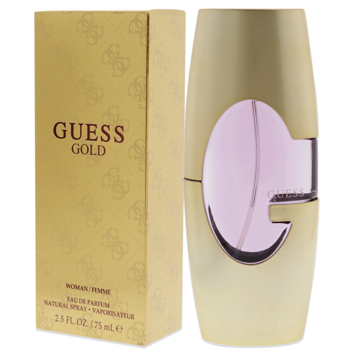 Devinez l'or par Guess pour femme - 2,5&nbsp;oz EDP Spray