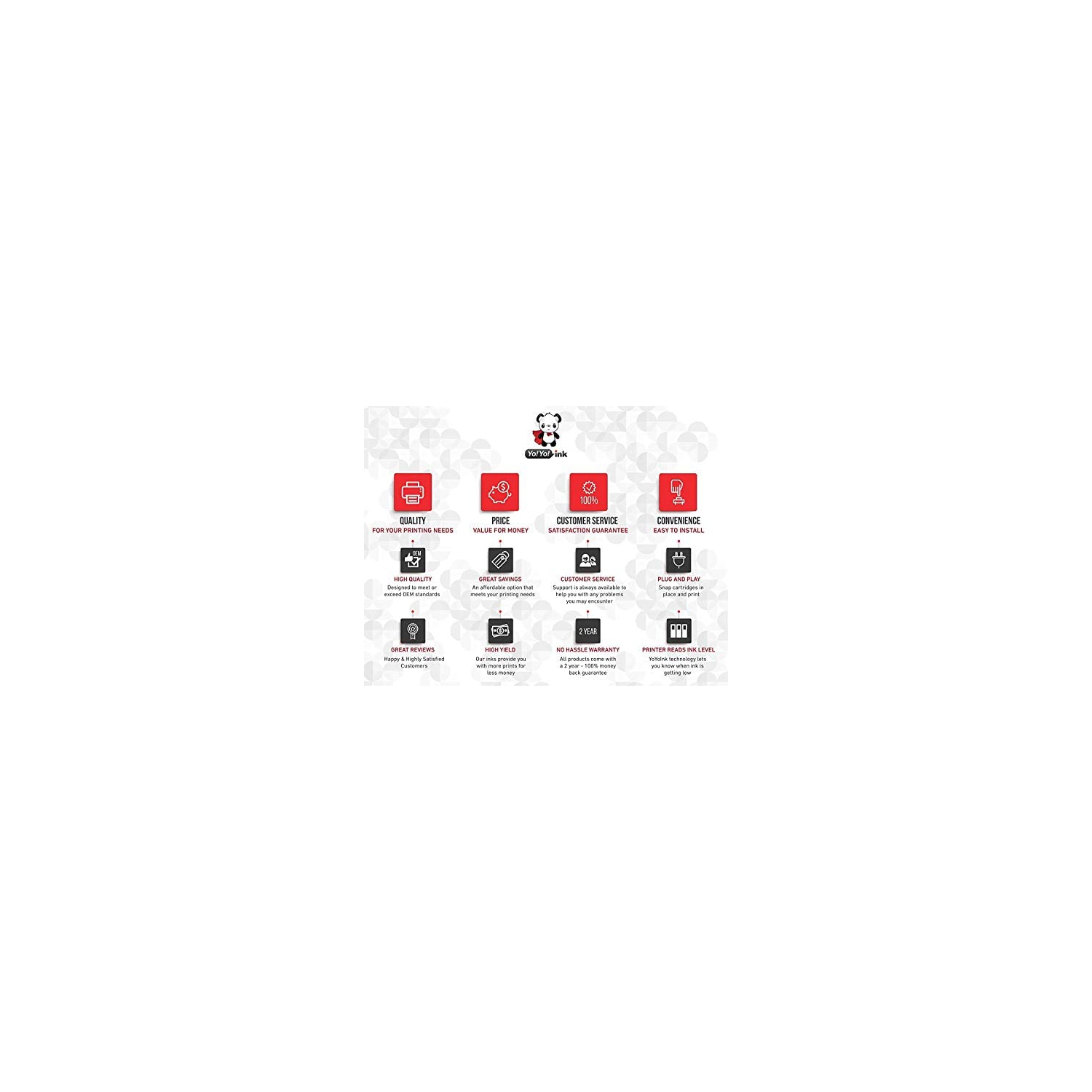 YoYoInk Compatible Toner Cartridge Replacement for Brother TN221 TN225 B/C/M/Y (2 Black, 1 Cyan, 1 Magenta, 1 Yellow; 5