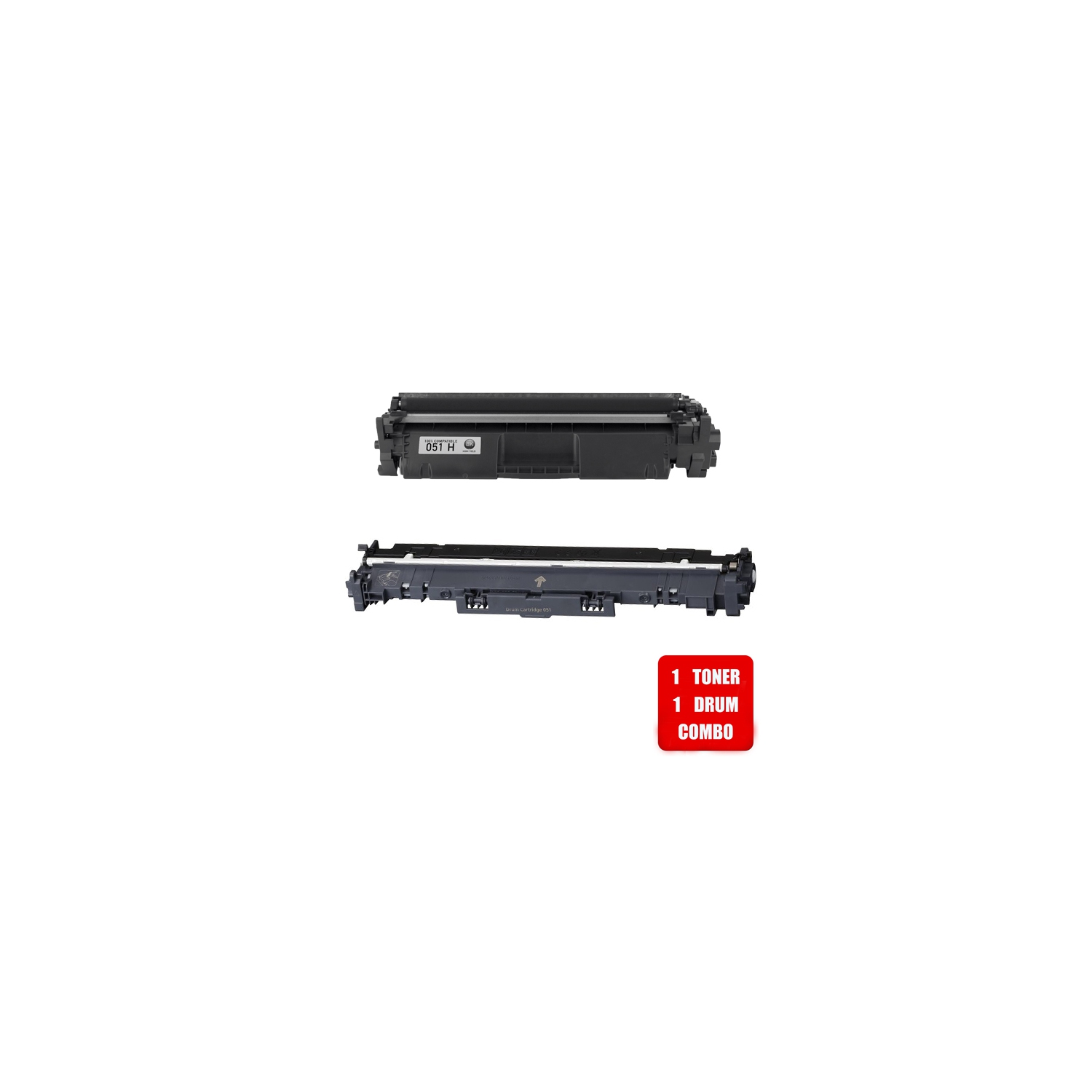 Prime 1TONER DRUM PACK - Canon 051/Canon-051H Drum Unit Use With Canon 051 Toner # FREE SHIPPING