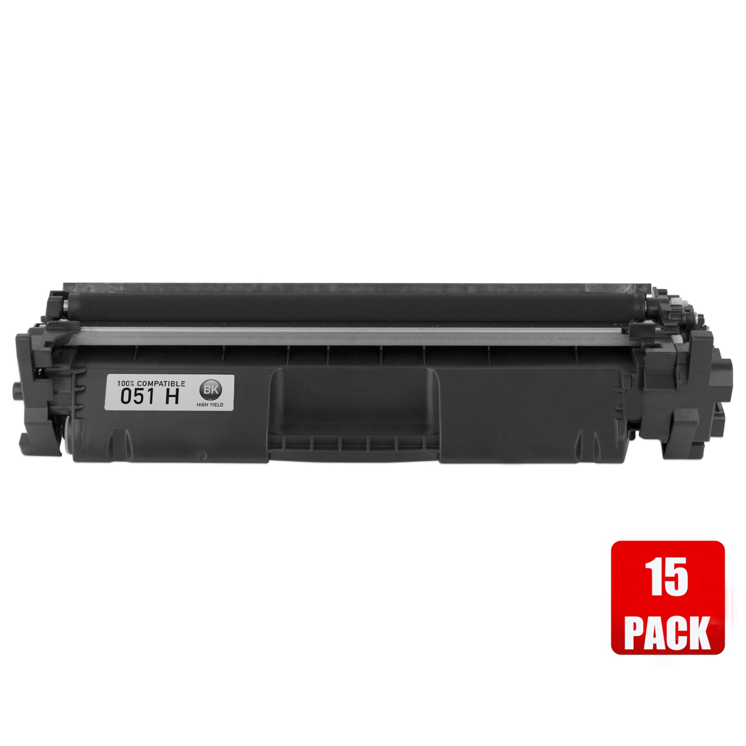 Prime 15 Pack Canon 051H/Canon-051H/051/051H High Yield Black Compatible Toner Cartridge # FREE SHIPPING