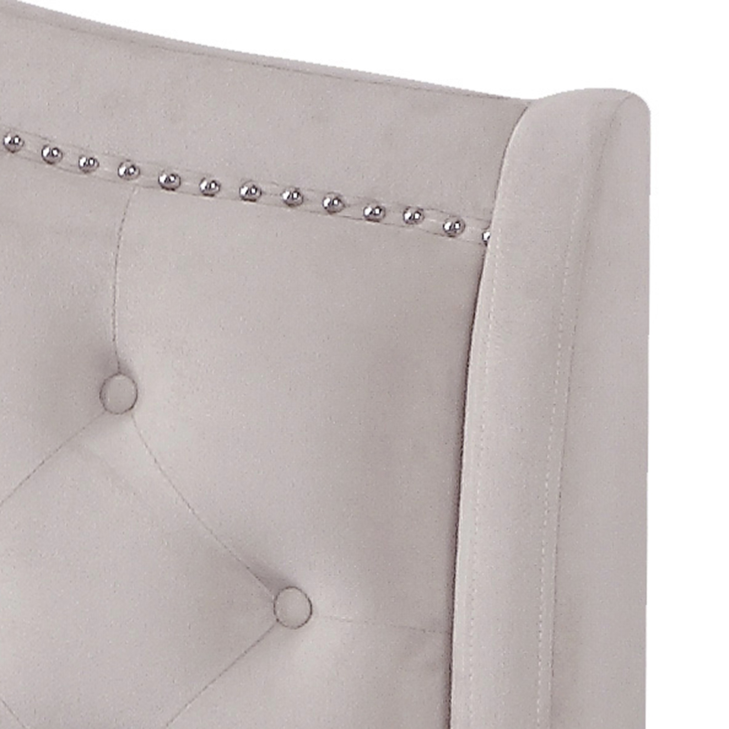 Viva Lifestyle Furiture 60" QUEEN PLATFORM BED - IVORY