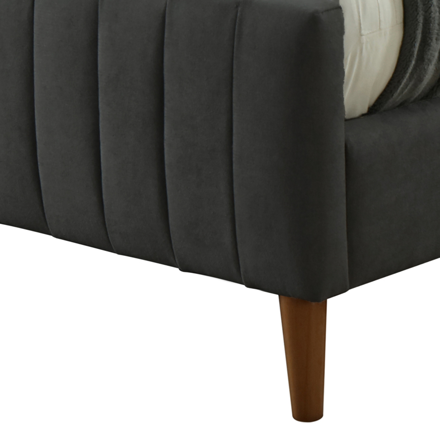 Viva Lifestyle Furiture 78" KING PLATFORM BED - CHARCOAL