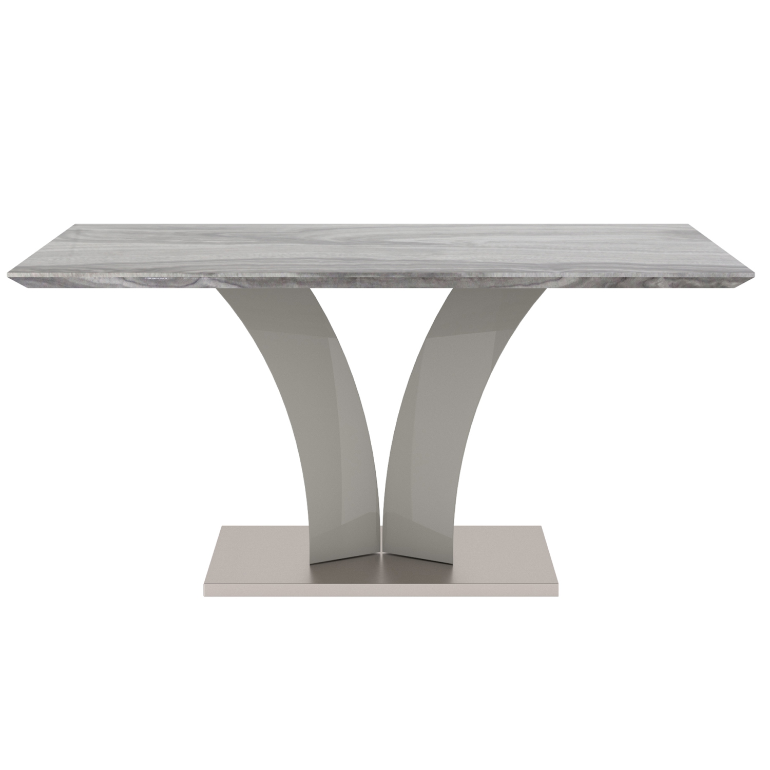 Viva Lifestyle Furiture RECTANGULAR DINING TABLE - GREY
