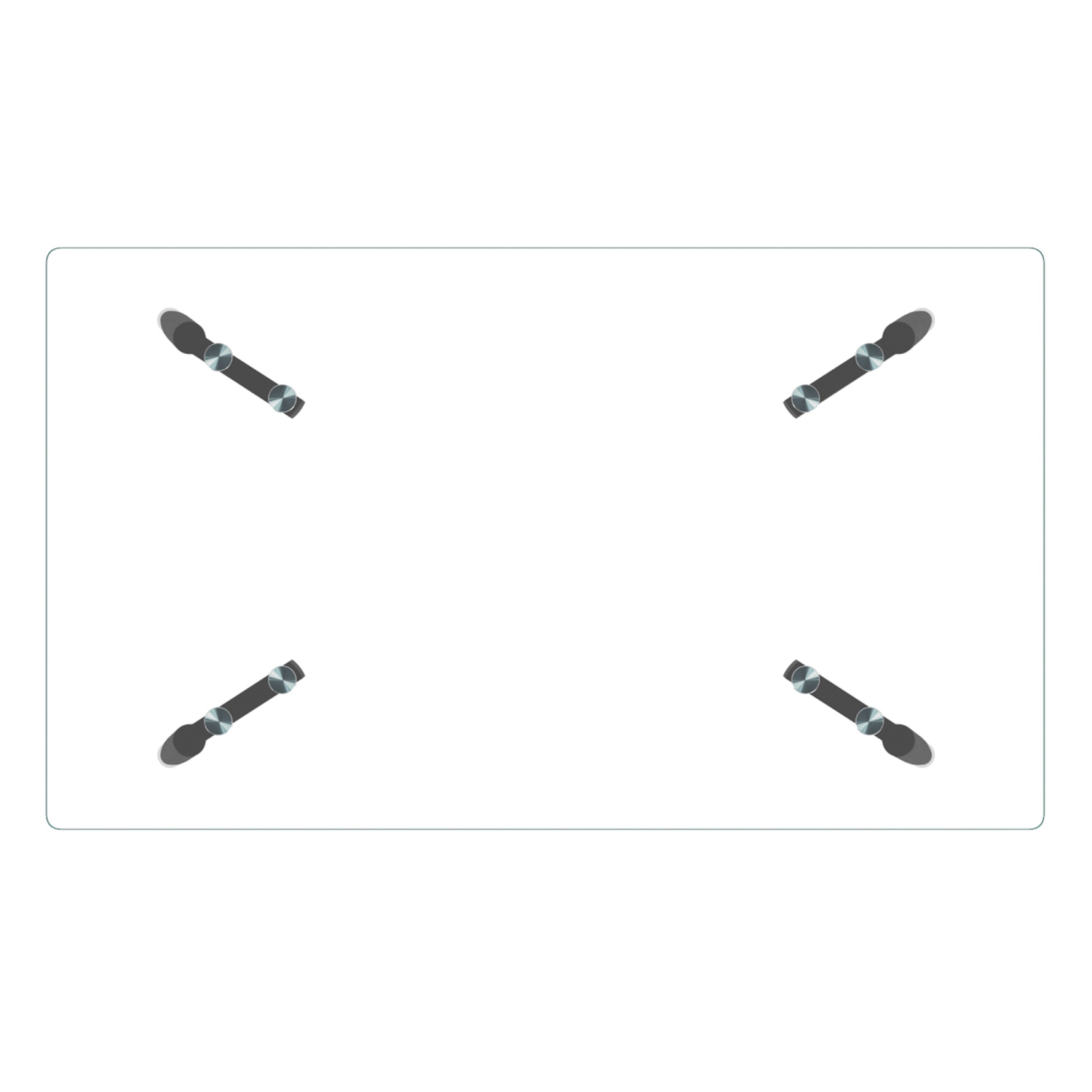 Viva Lifestyle Furiture RECTANGULAR DINING TABLE - BLACK