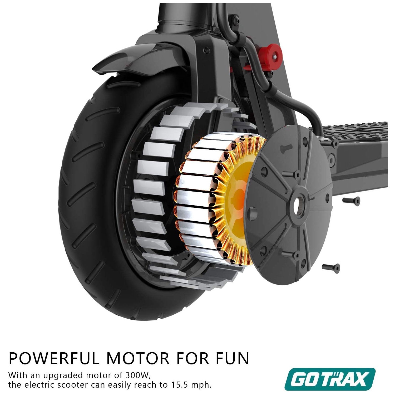 Gotrax Xr Elite Foldable E Scooter Big Battery 36v 7 8ah Range Up To 18 6 Miles Powerful 300w Motor 15 5 Mph 6 6 X 28 3 Wide Deck And Ul Certified E Scooter For Teens Adults