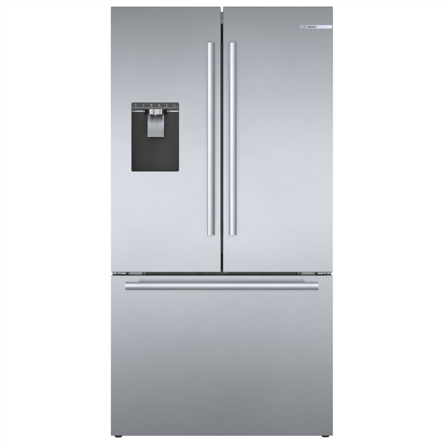 Bosch 36" 21.6 Cu. Ft. Counter-Depth French Door Refrigerator with Dispenser (B36CD50SNS) - Stainless