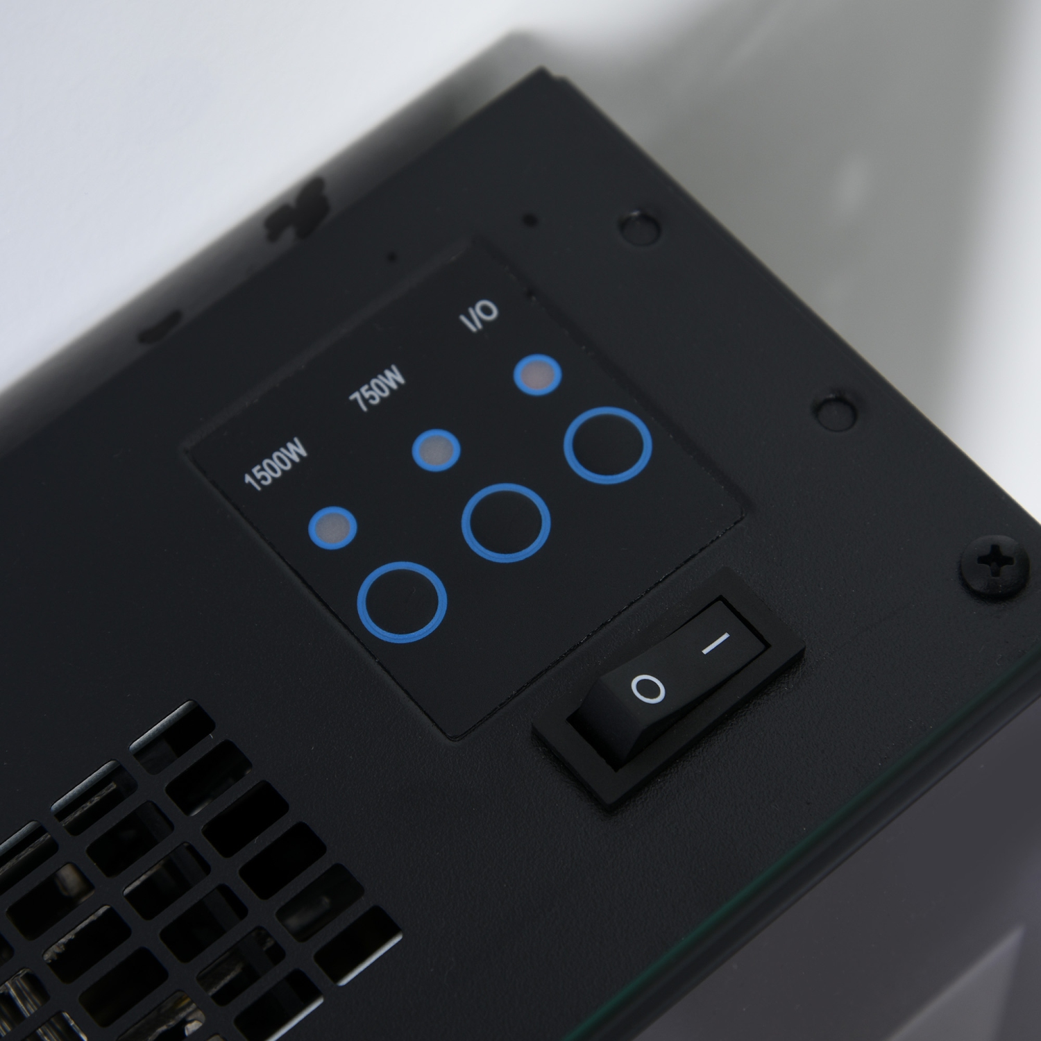 Chaufferette électrique avec foyer 1500 W de HOMCOM