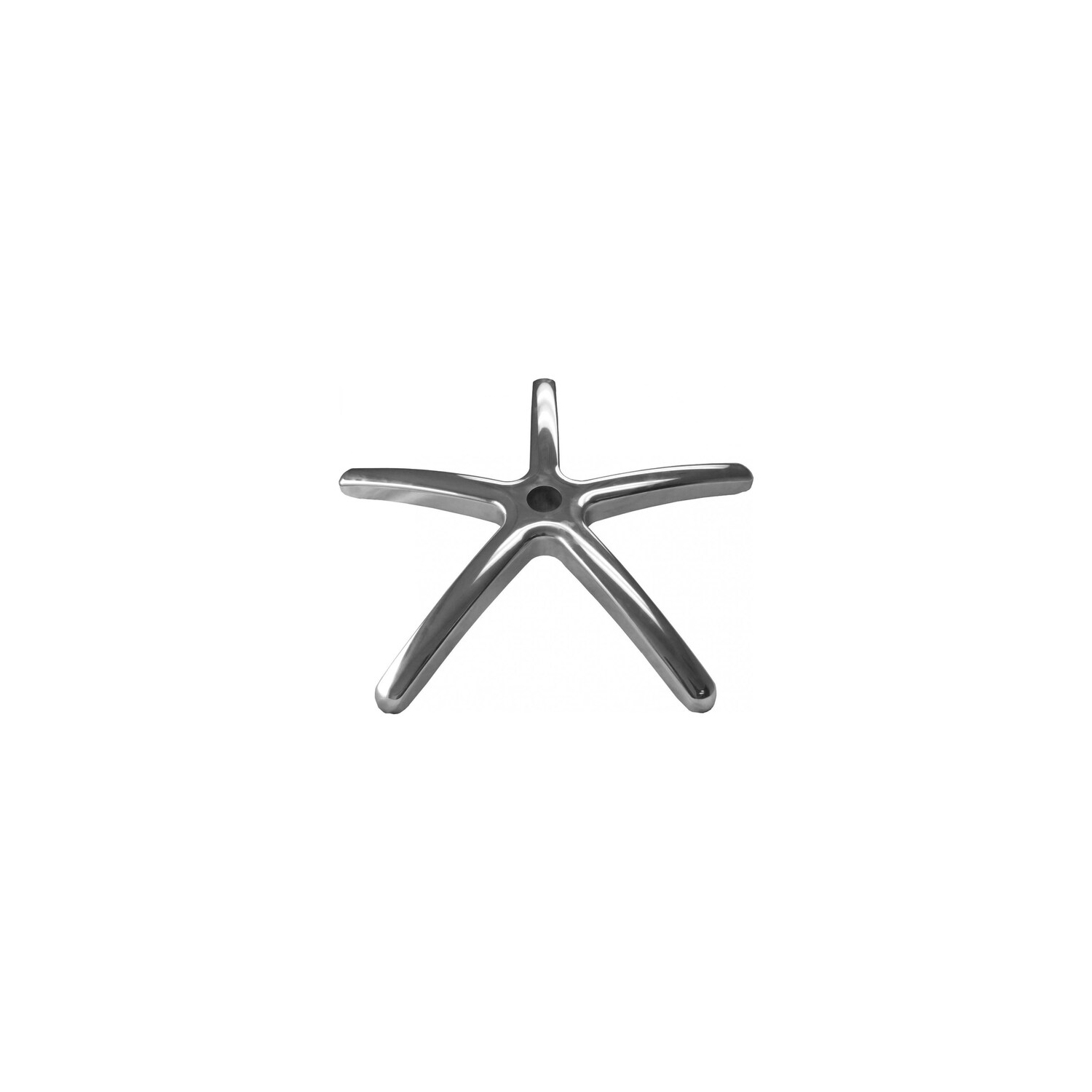 Chaise de remplacement de base - 23" Aluminium Pied de base pour chaise de bureau - Remplacement des composants