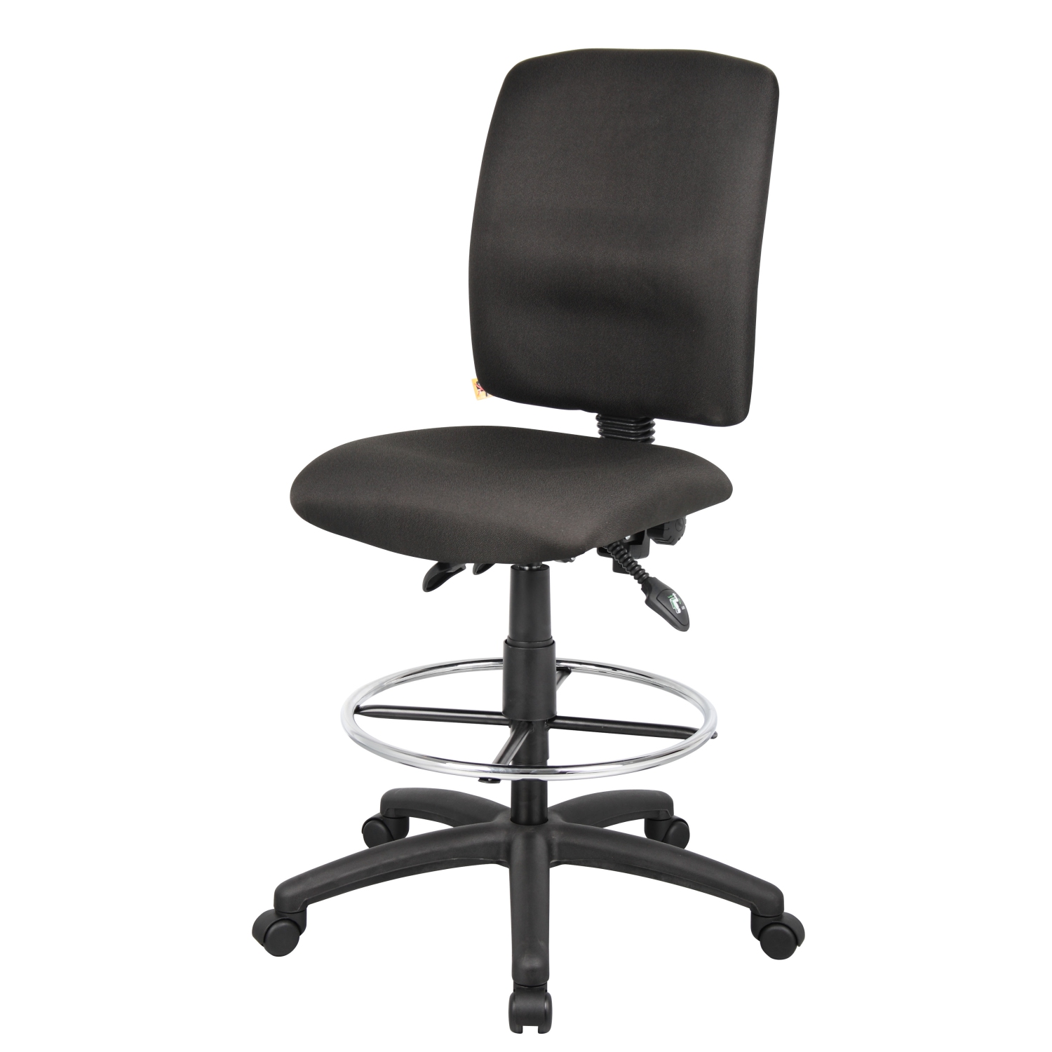 Nicer Furniture Multi-Function Task Drafting Chair, Fabric, Armless