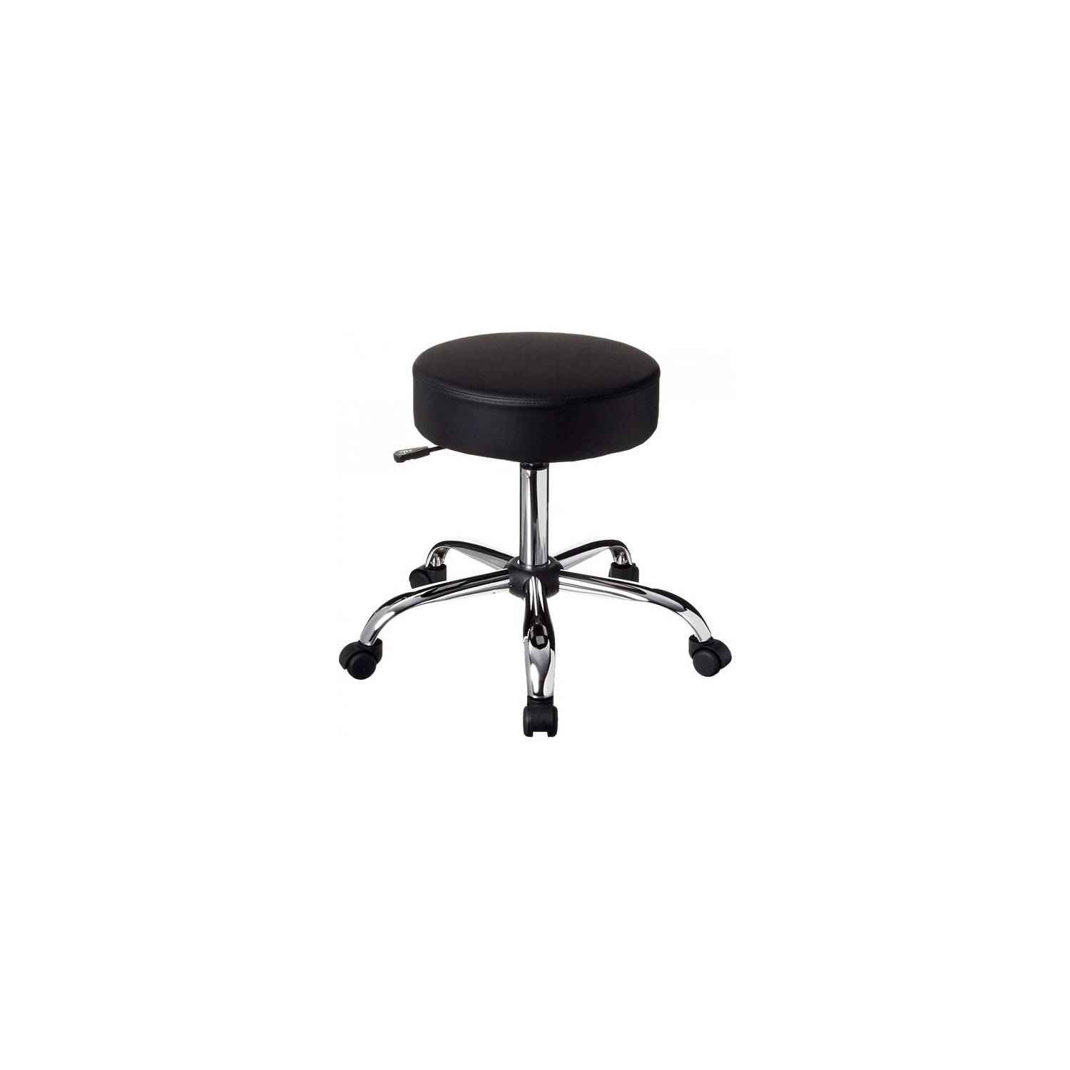 Nicer Furniture Caressoft Medical/Drafting Stool Black," adjustable height"
