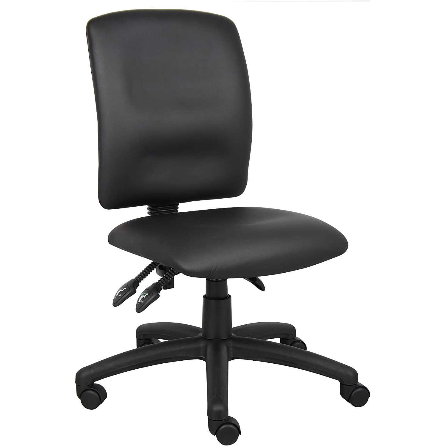 Nicer Furniture chaise de bureau multifonctionnelle pour ordinateur, polyuréthane, sans accoudoirs