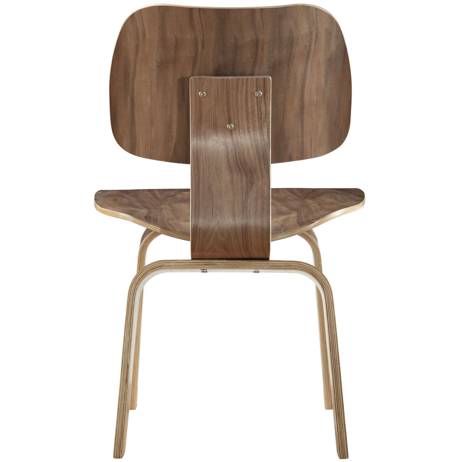 Nicer Furniture DCW Modern Dining Chair Side Chair in Walnut