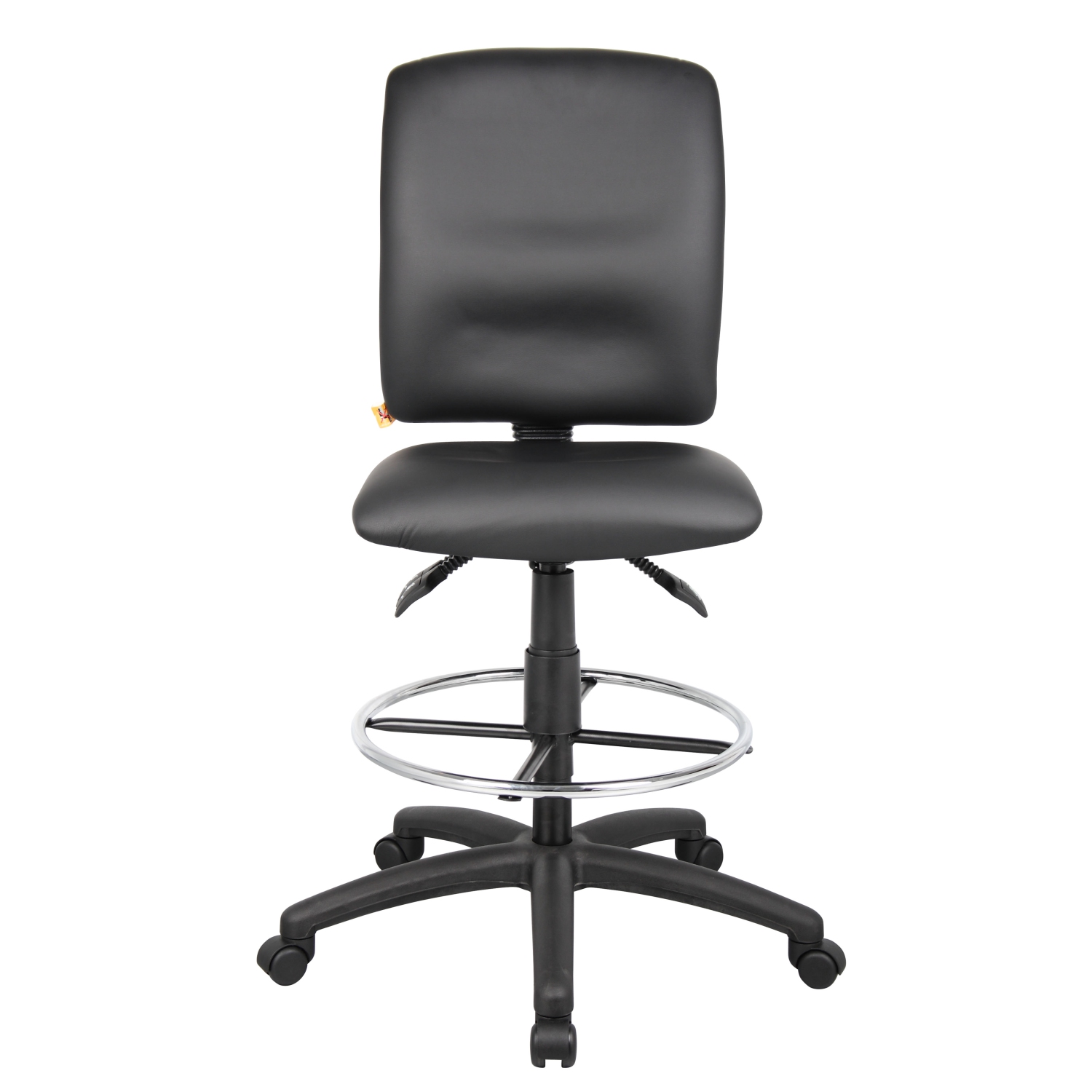 Nicer Furniture Multi-Function Task Drafting Chair, Polyurethane, Armless