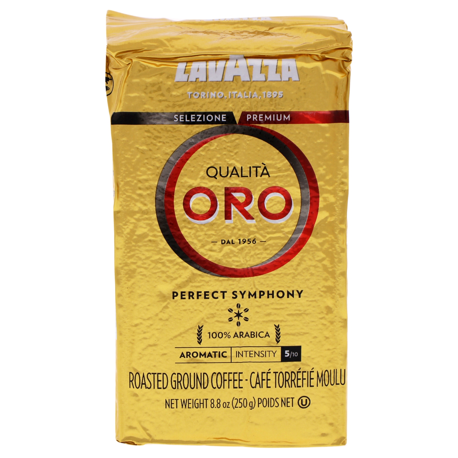 Qualita Oro Roast Ground Coffee by Lavazza for - 8.8 oz Coffee