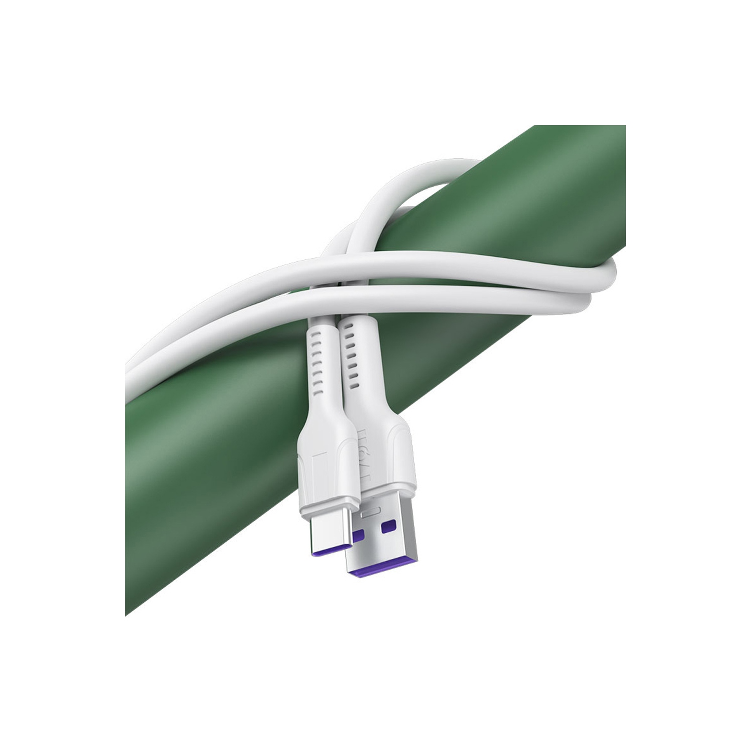 Le câble USB-C de type C d’axGear est un câble de recharge rapide de données 5 A.