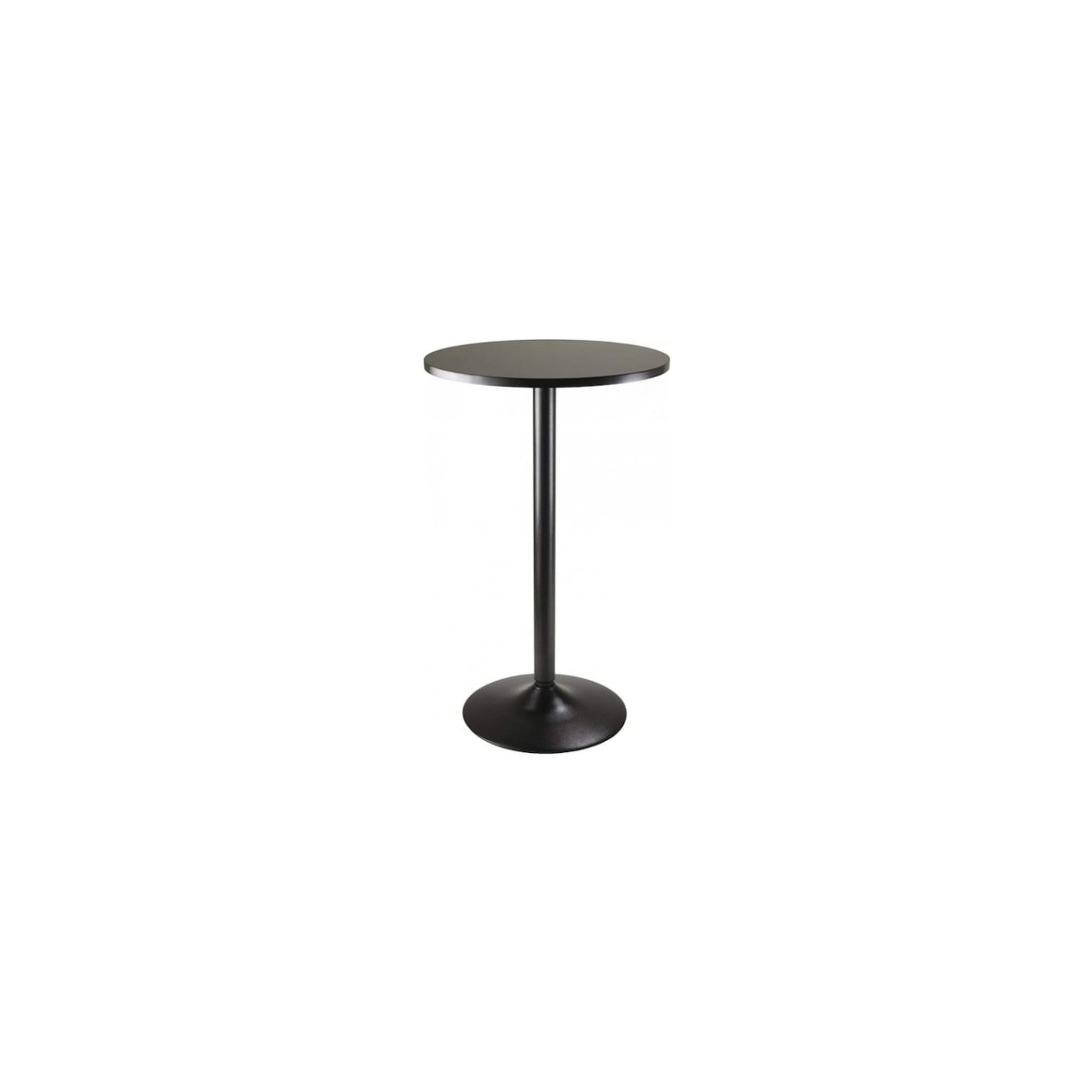 Nicer Furniture® Round Bar Table all Black
