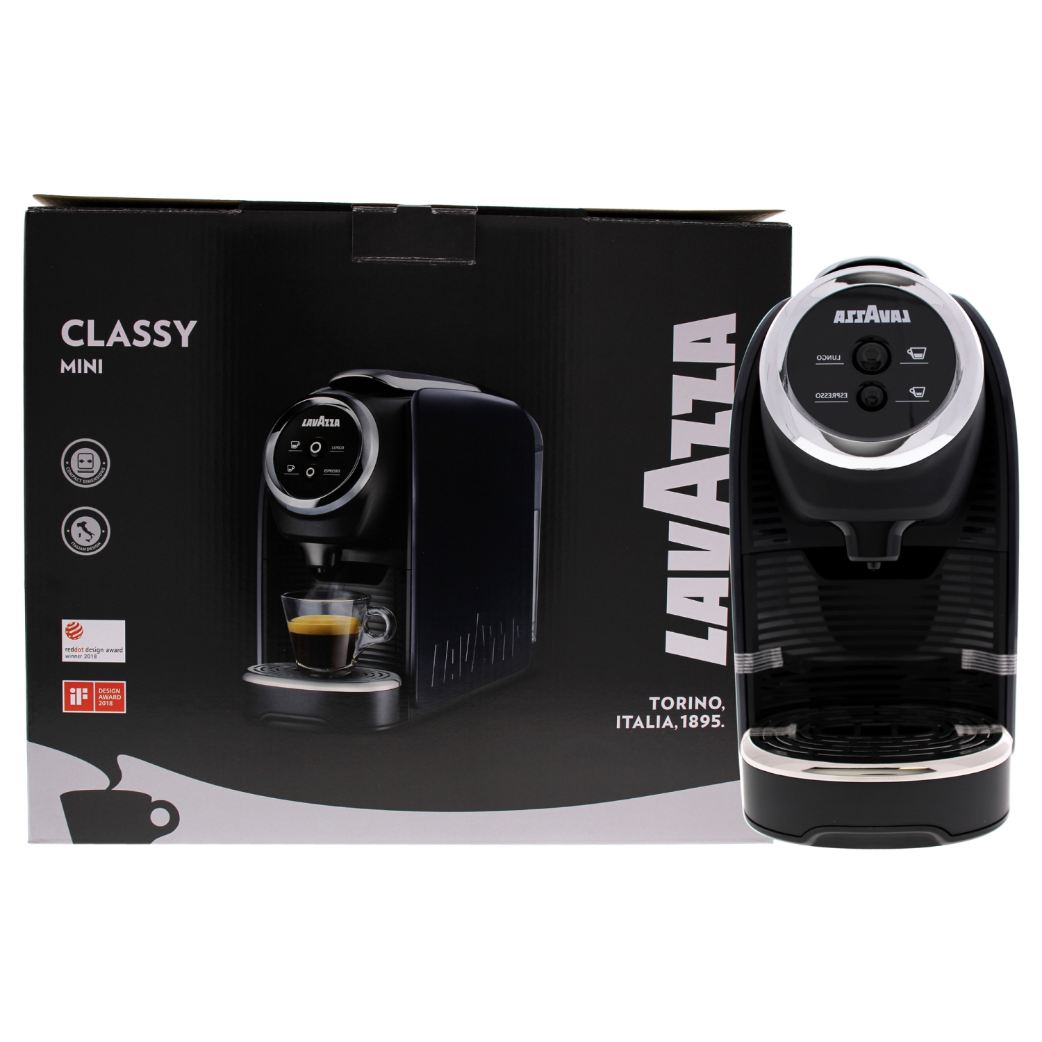 Blue Classy Mini Single Serve Espresso Coffee Machine LB 300 by Lavazza for - 1 Pc Coffee Machine