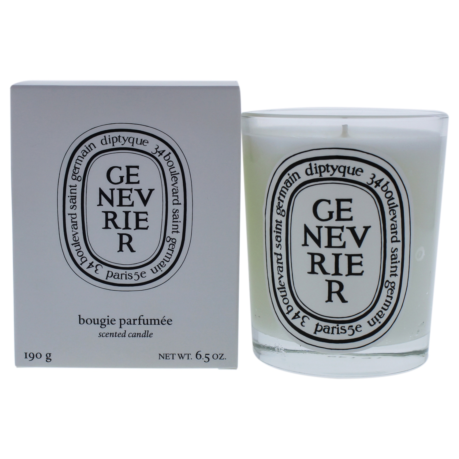 Genevrier Scented Candle by Diptyque for Unisex - 6.5 oz Candle