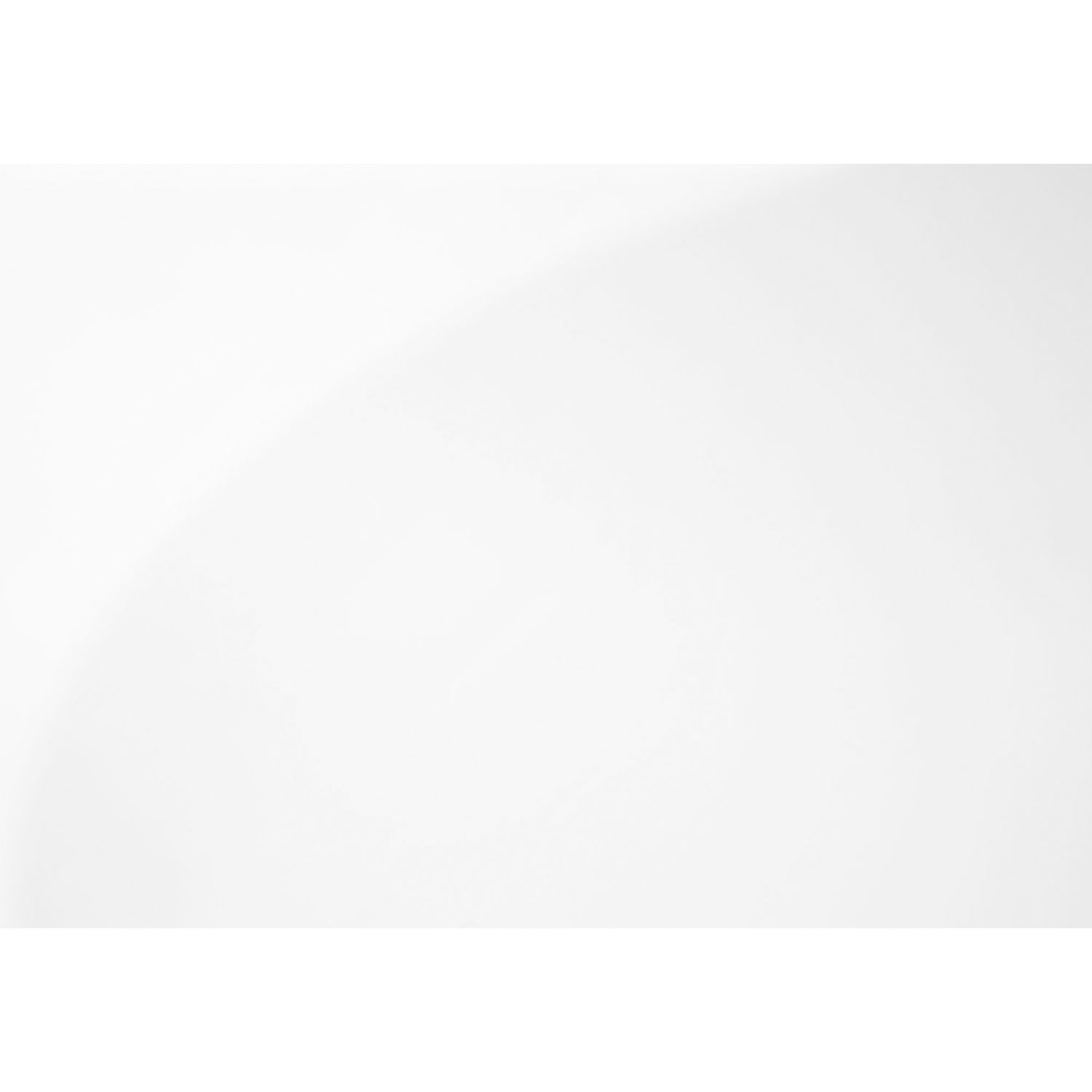 Monarch Chic Contemporary 2-Piece Nesting Table Set - White/Glass