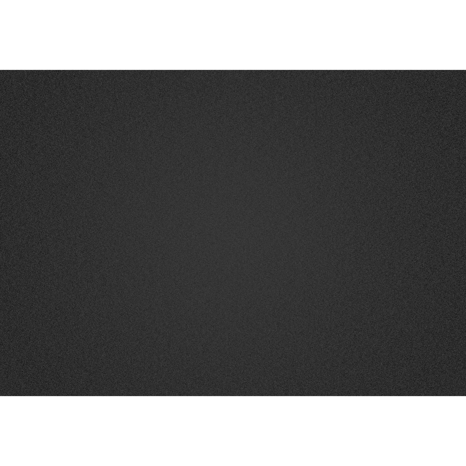 Console d'appoint rectangulaire moderne avec dessus en verre de Monarch - Noir