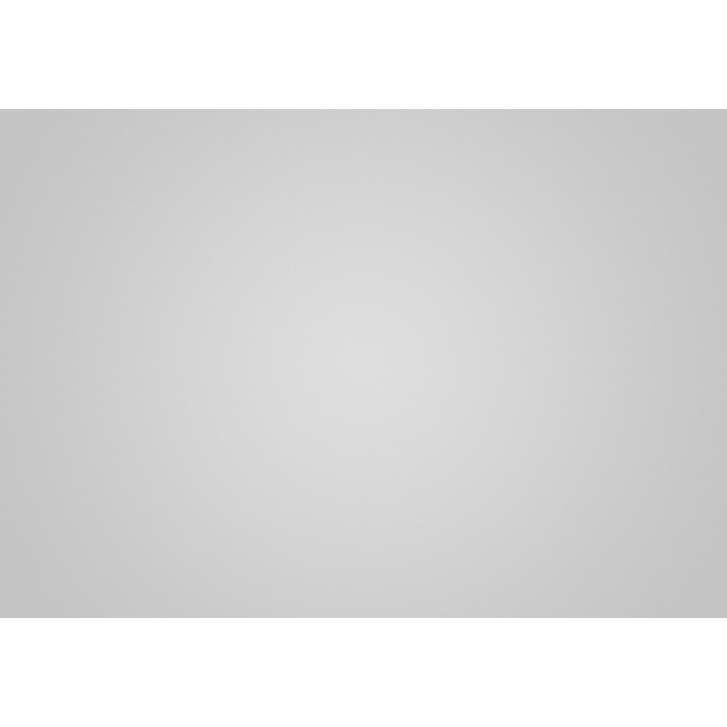 Monarch Modern Rectangular Glass Top Console Table - Silver