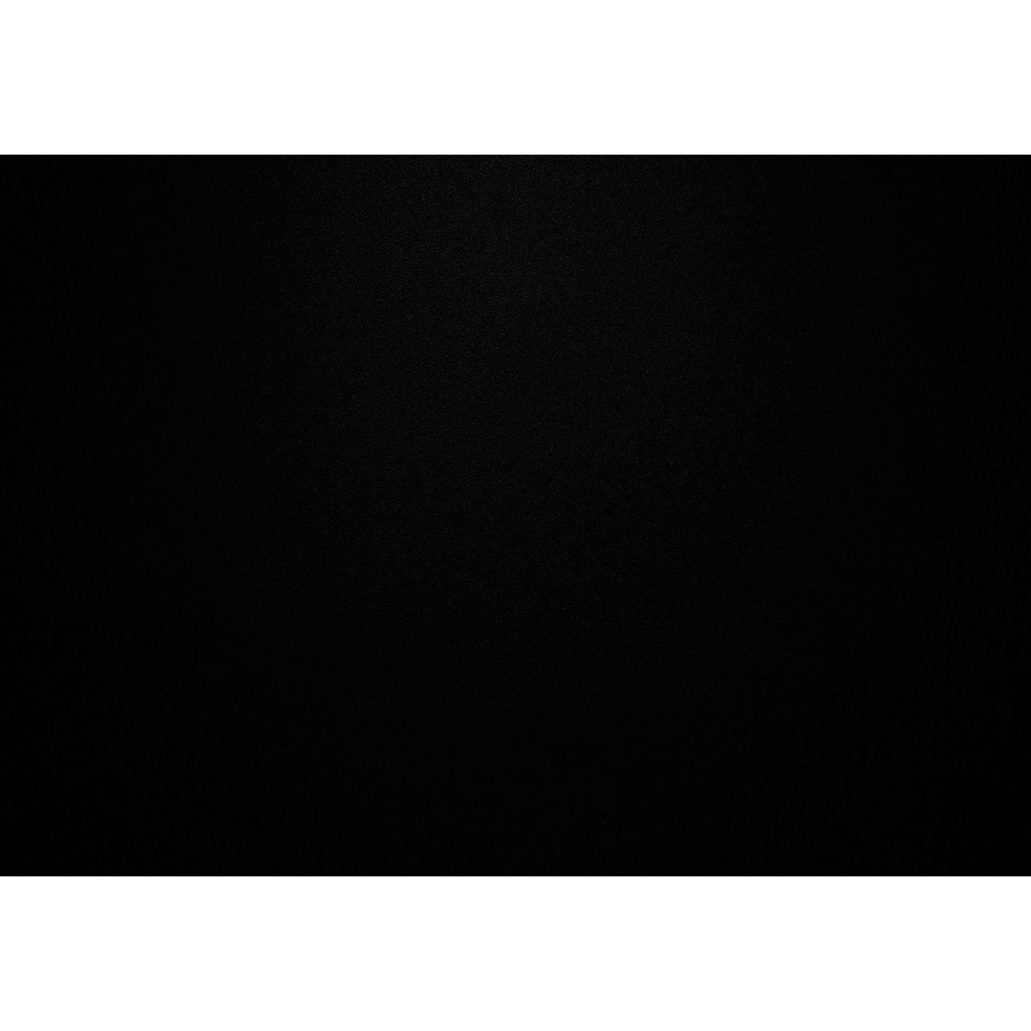 Table d'extrémité rectangulaire moderne en forme de C de Monarch - Noir