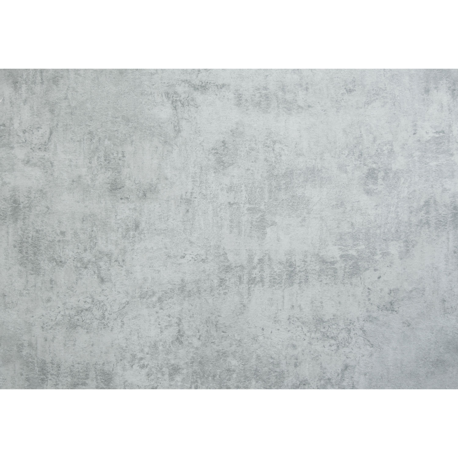 Table de bout rectangulaire moderne en forme de C avec tiroir de Monarch - Gris ciment/Chromé