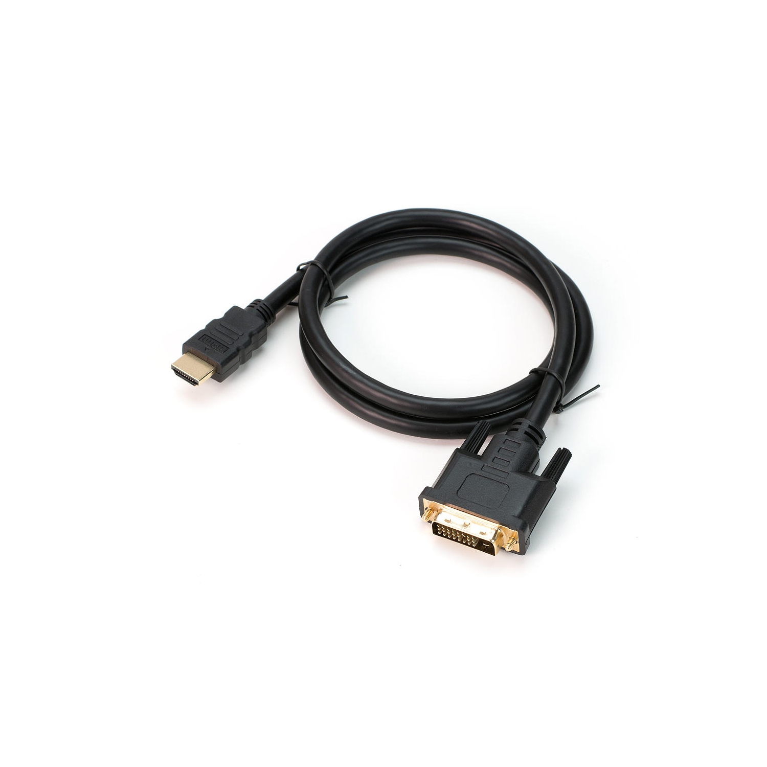 50ft HDMI to DVI-D Dual Link 28AWG High-Speed Bi-Directional Cable - Black - PrimeCables®