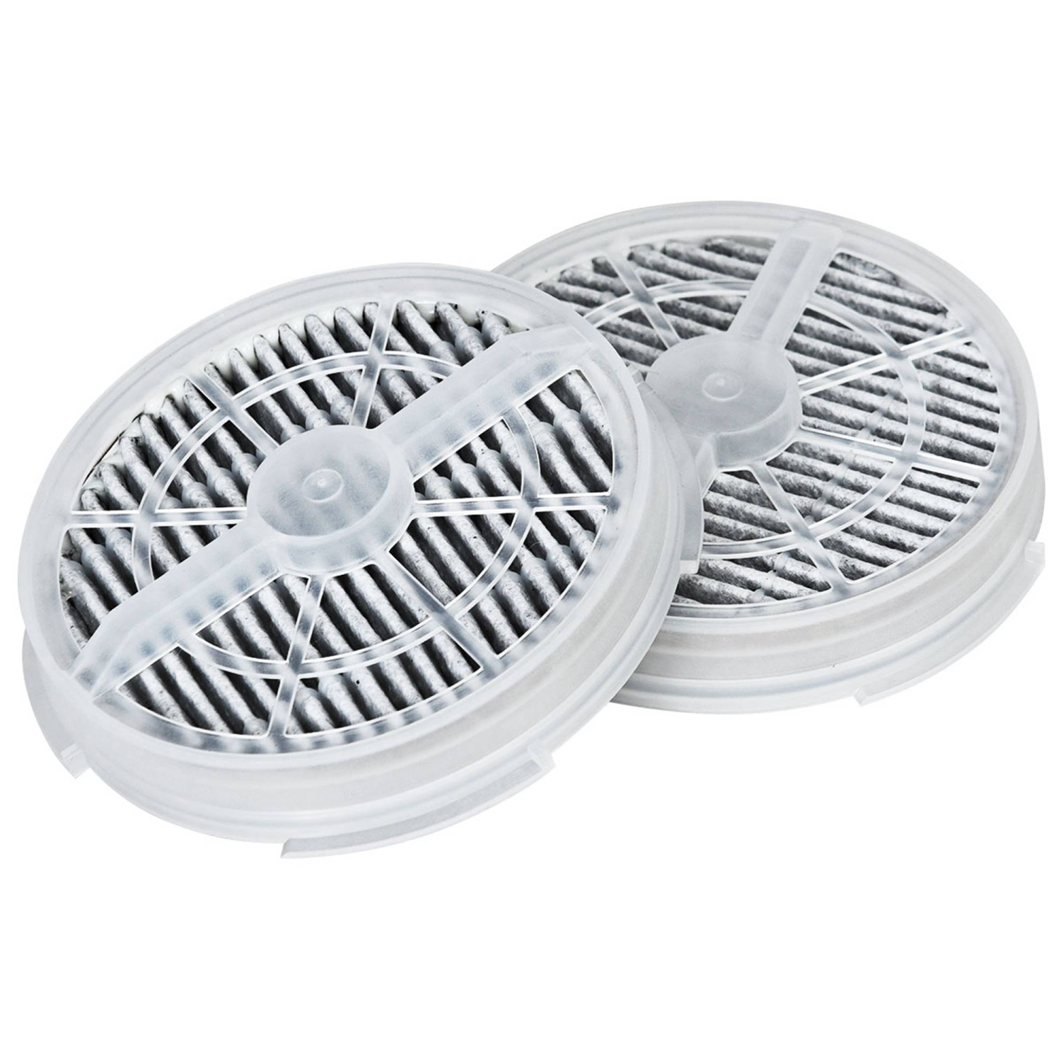 Costway 2Pcs Air Purifier Replacement Filter True HEPA & Activated Carbon Filters