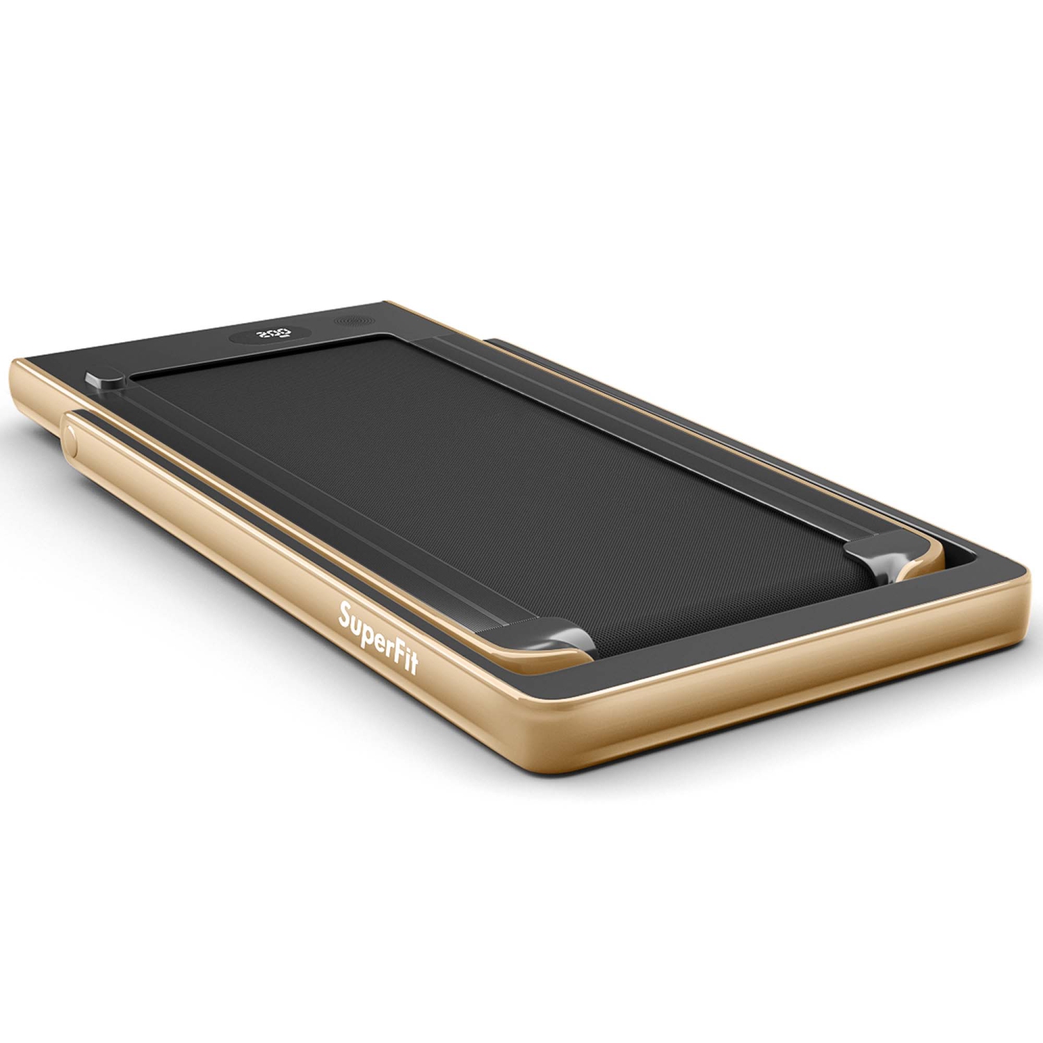 Tapis de course pliable 2 en 1SuperFit – Moteur 2,25 CV – Double écran – Haut-parleur