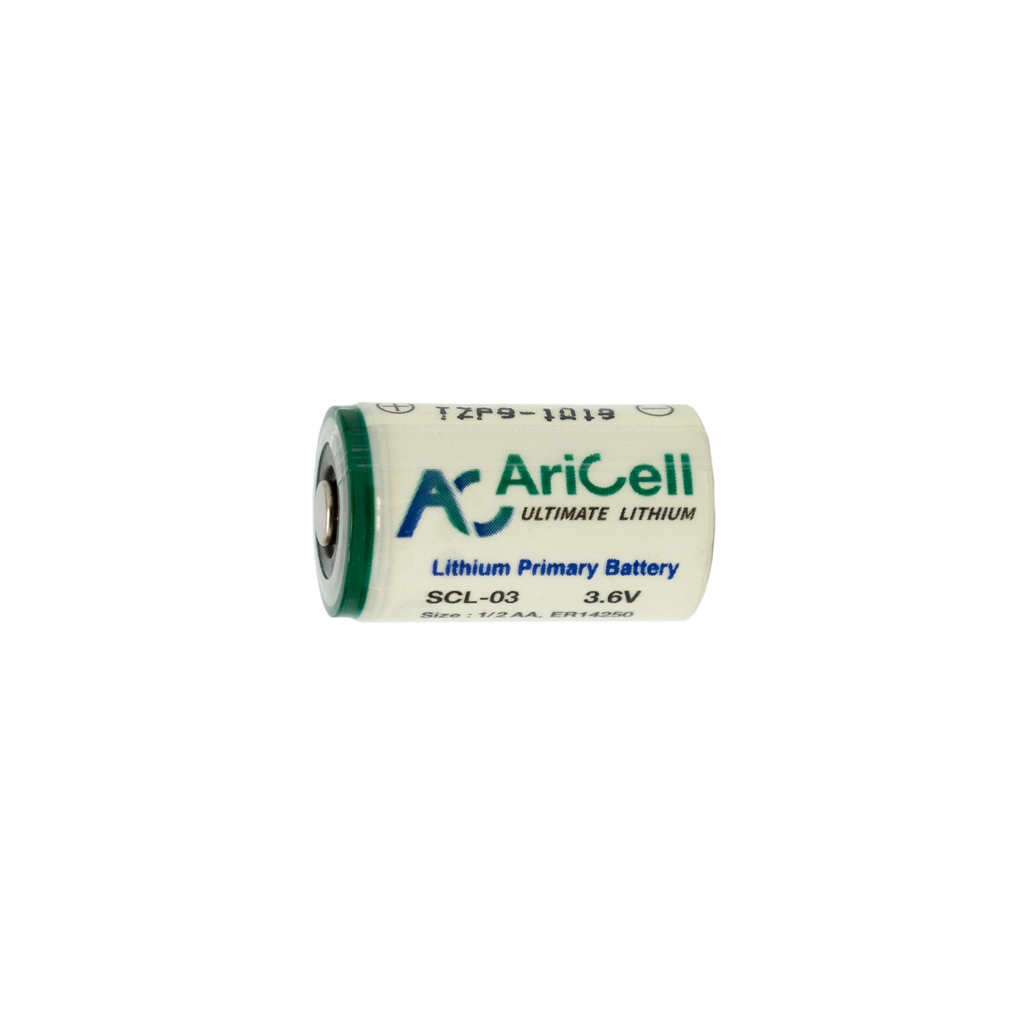AriCell ER14250 (LS14250) 1/2 AA 3.6 Volt Primary Lithium Battery