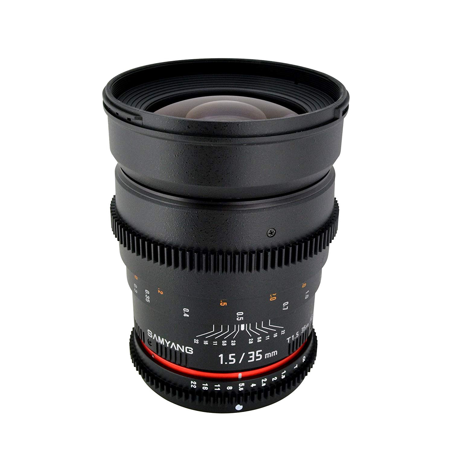 Samyang Cine SYCV35-NEX 35mm T1.5 Aspherical Wide Angle Cine Lens for Sony NEX VDSLR