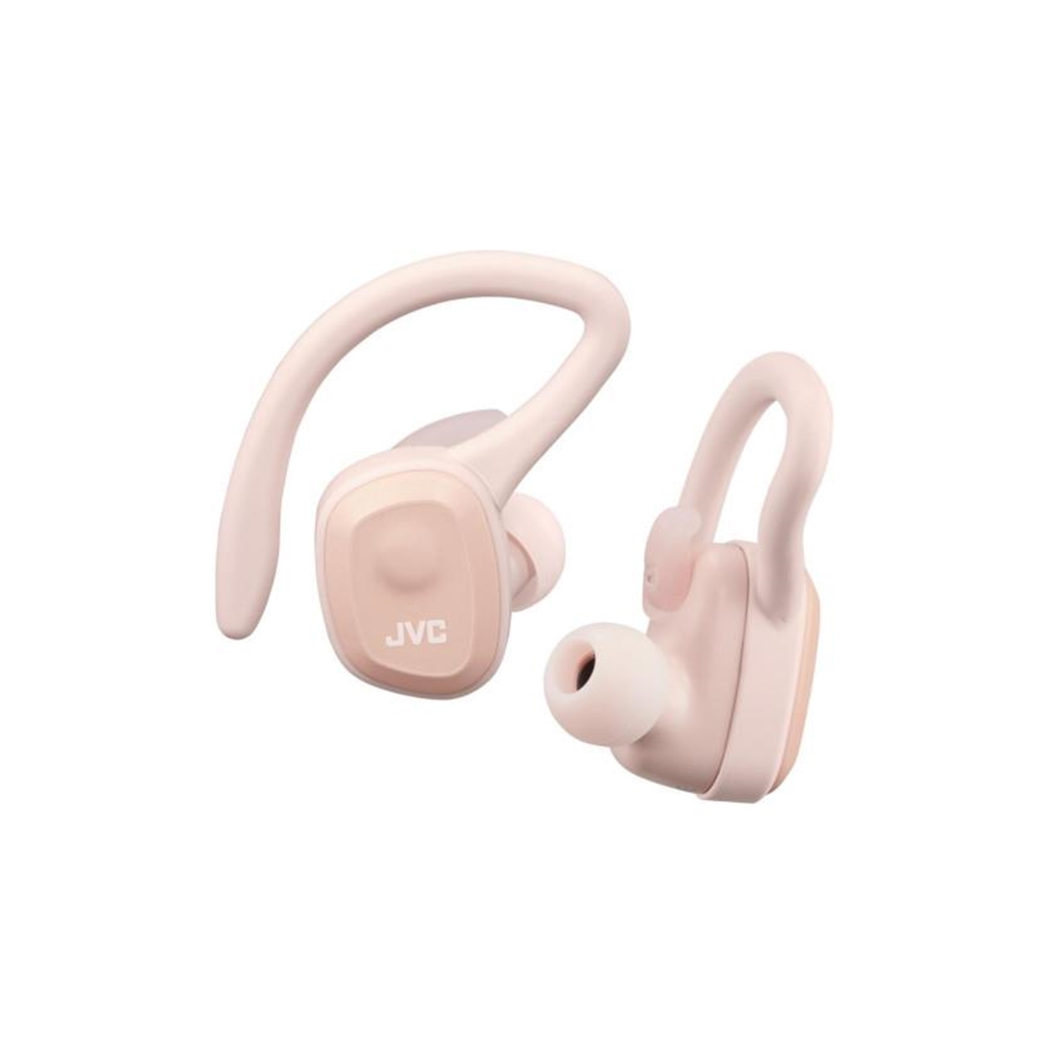 JVC - Wireless In-Ear Sport Headphones, Bluetooth 5.0, With Charging Case, Pink