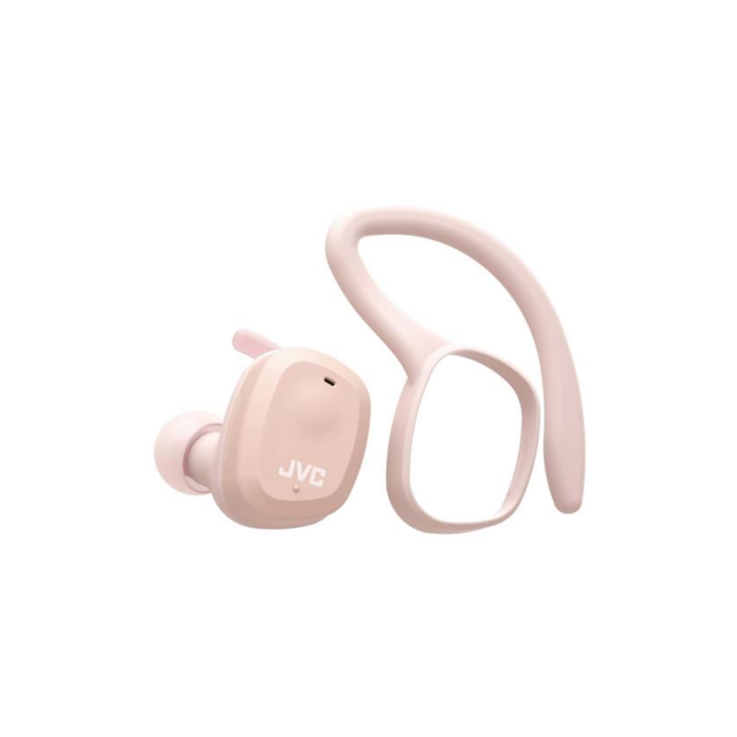 JVC - Wireless In-Ear Sport Headphones, Bluetooth 5.0, With Charging Case, Pink