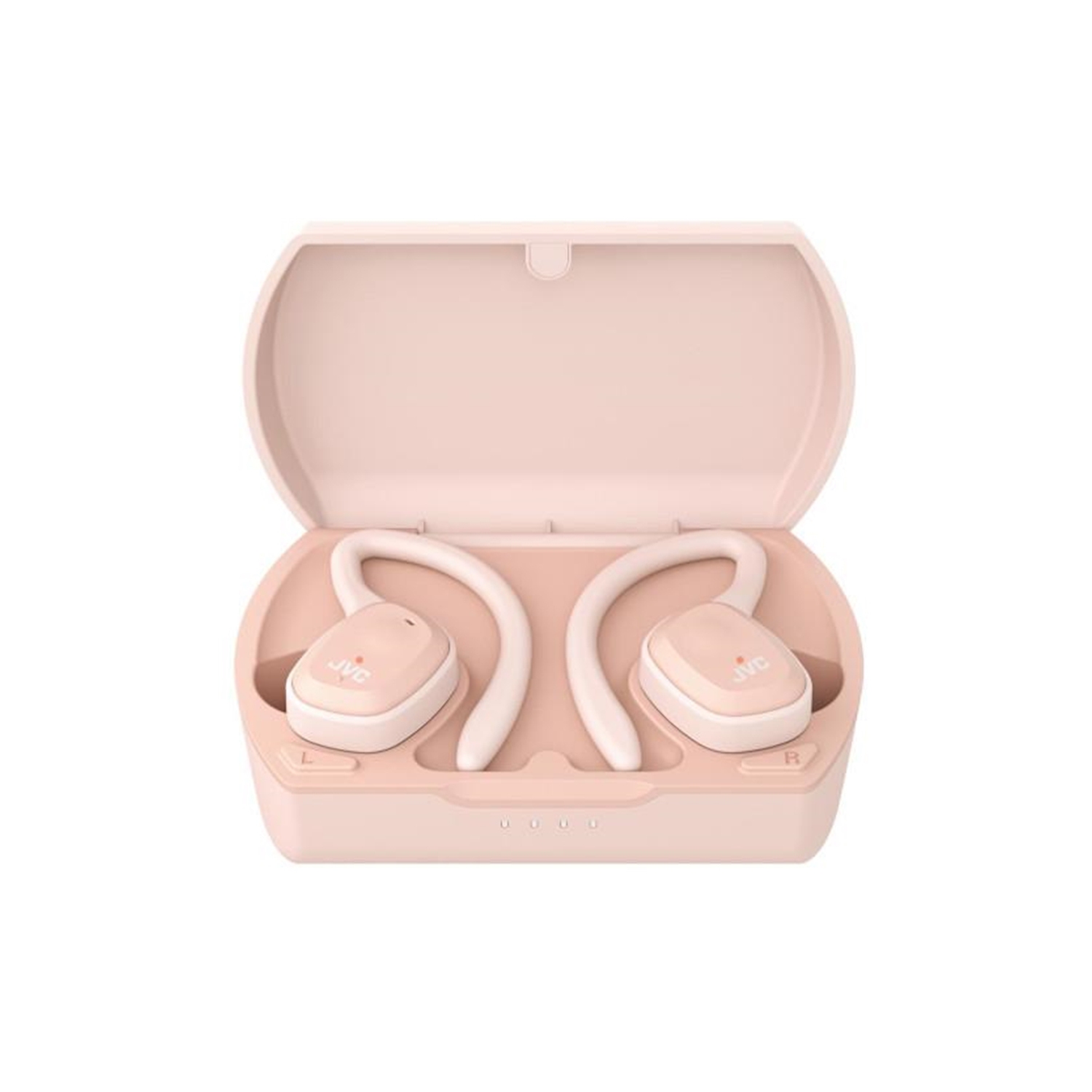 JVC - Wireless In-Ear Sport Headphones, Bluetooth 5.0, With Charging Case, Pink