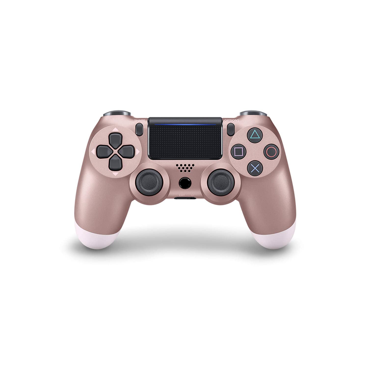 Wireless Controller Joystick for PS4 Sony Playstation with Charging Cable (Rose Gold)