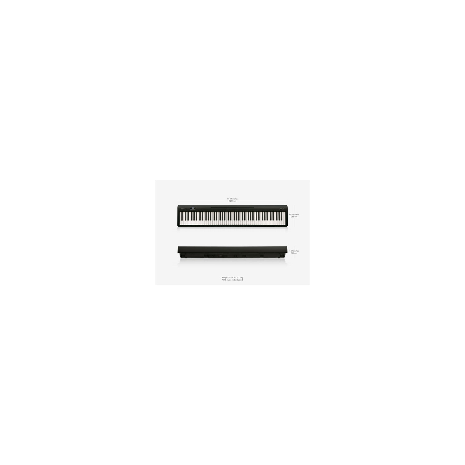 Roland FP-10 88-Key Weighted Action Digital Piano – Black - Open Box
