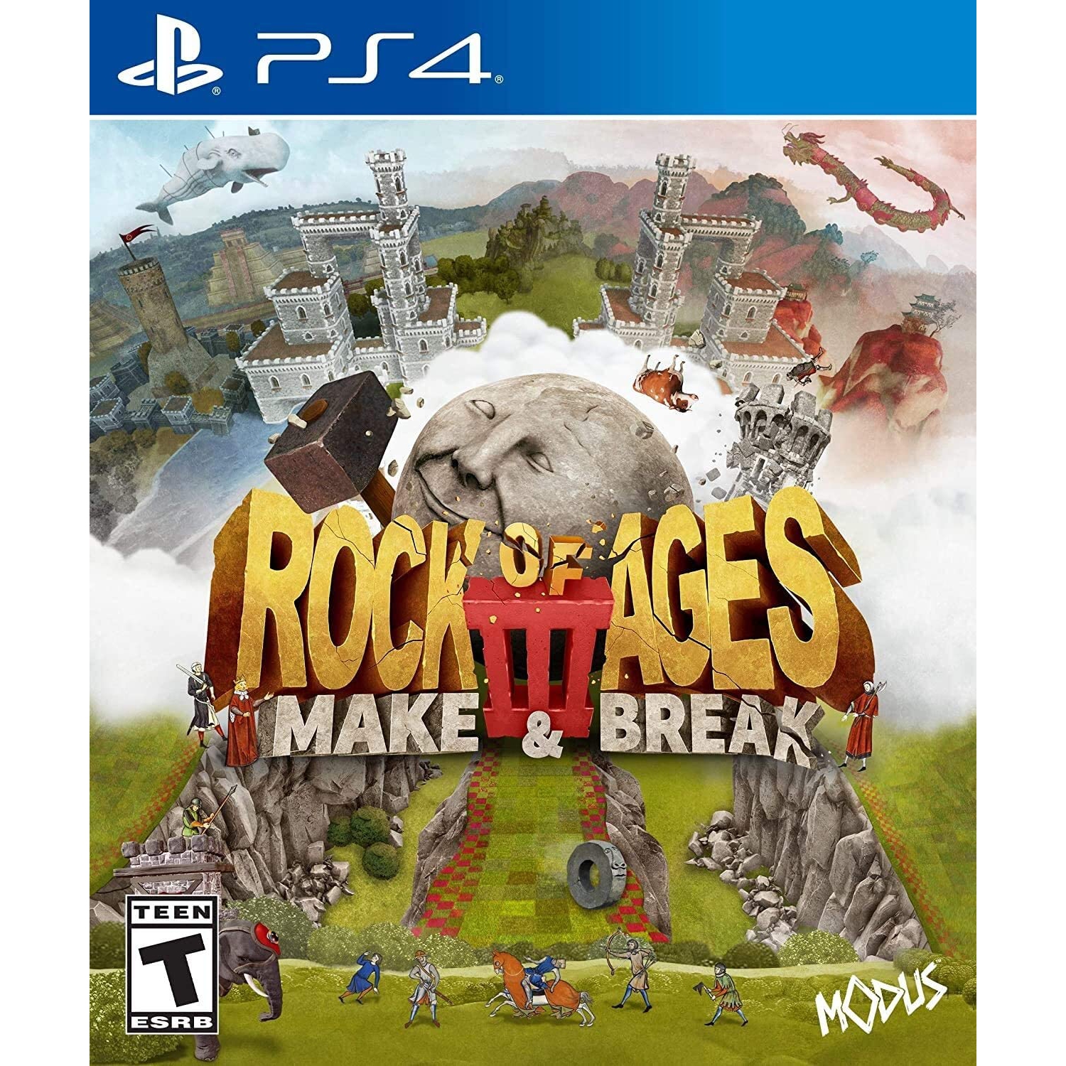 Rock of Ages 3: Make & Break PS4 by Modus