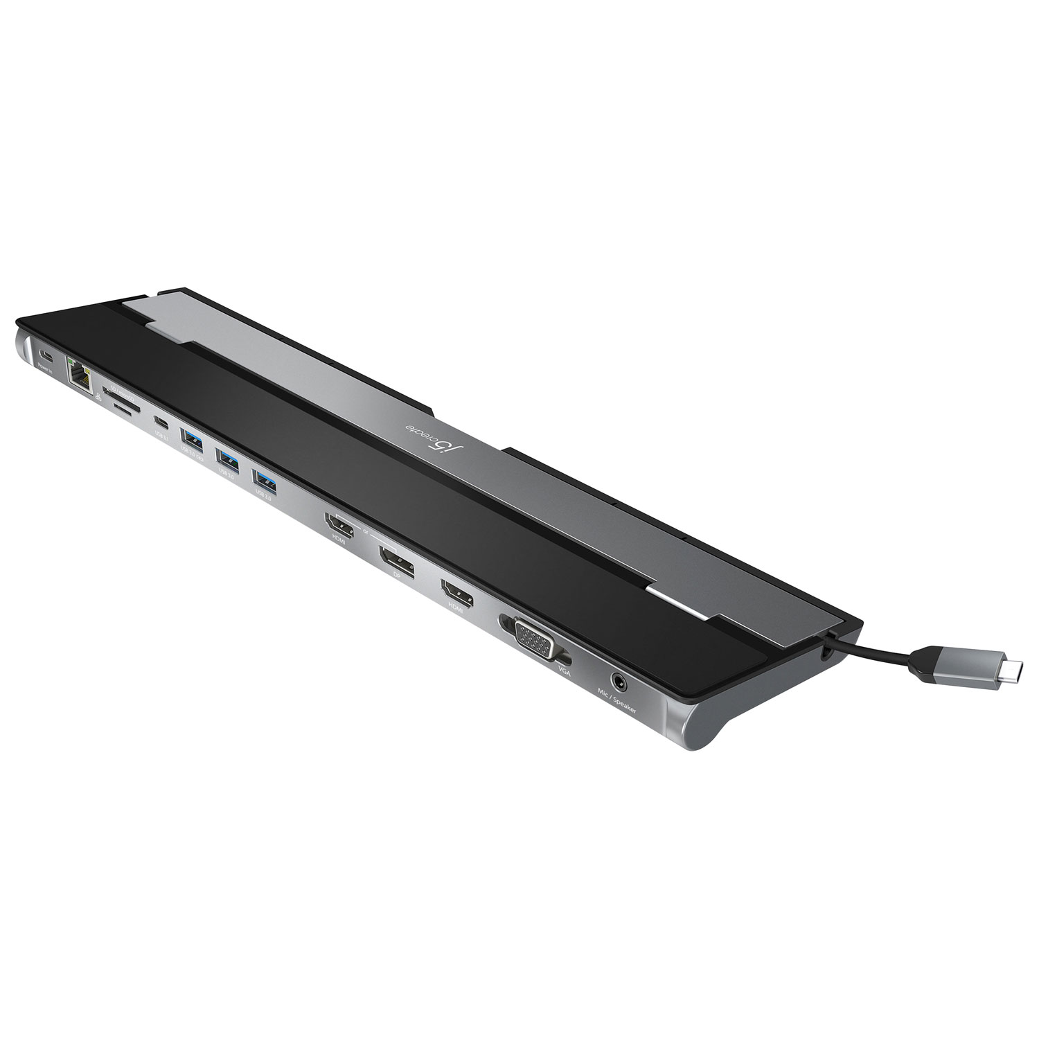 Station d'accueil USB-C à trois moniteurs de j5create