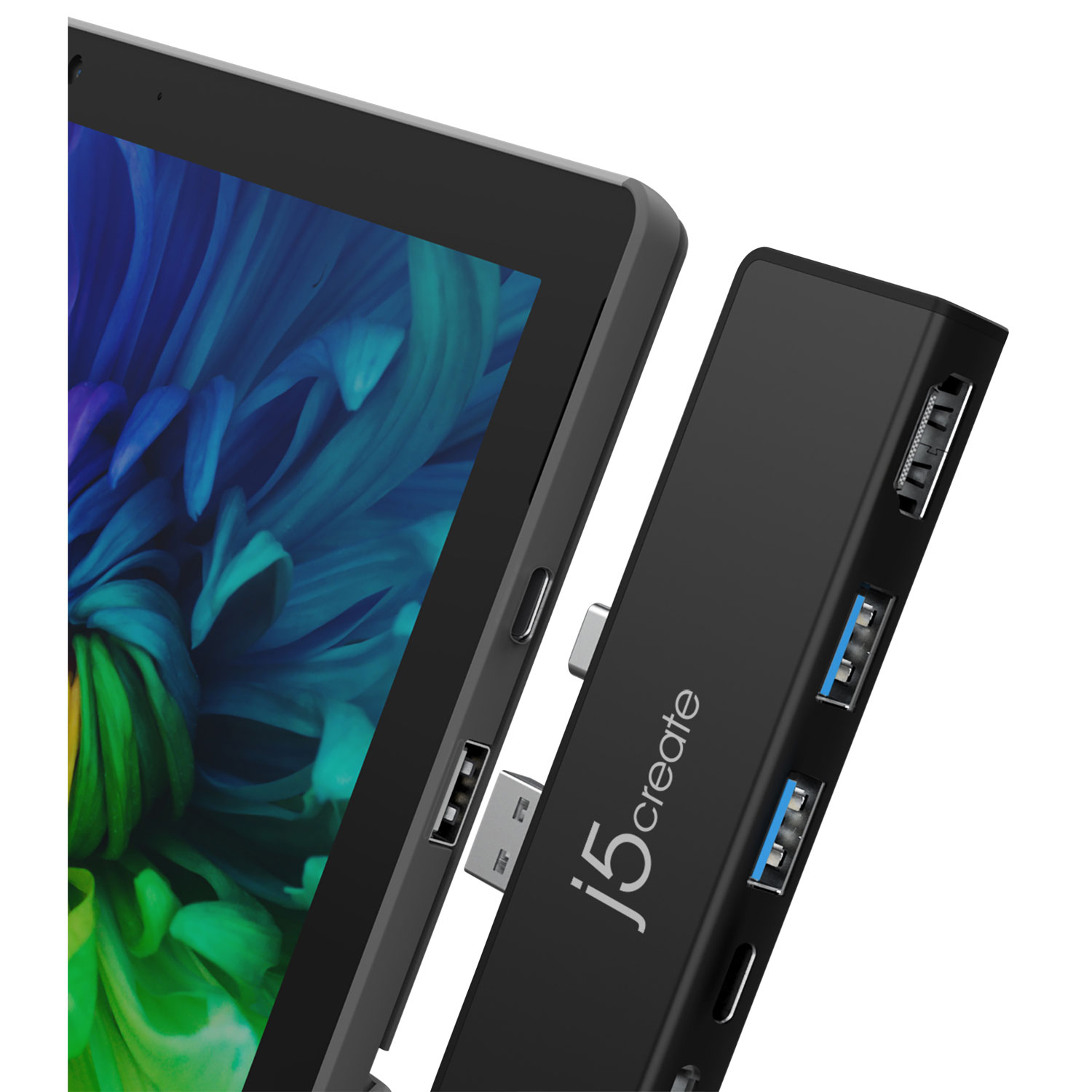 j5create 7-in-1 UltraDrive Mini Dock for Surface Pro 7