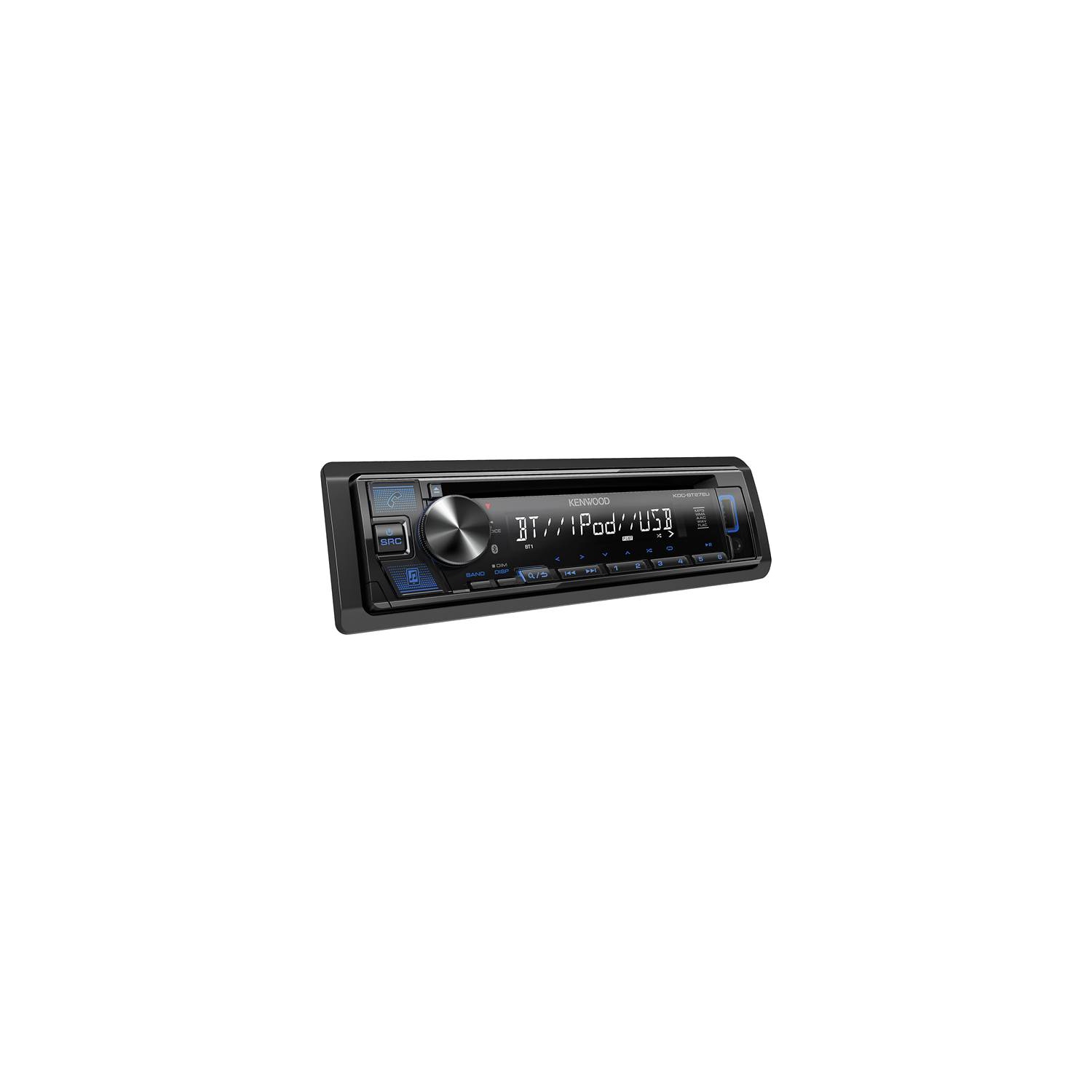 Kenwood KDC-BT278U – récepteur multimédia pour l’auto avec lecteur CD et Bluetooth 4.2, noir
